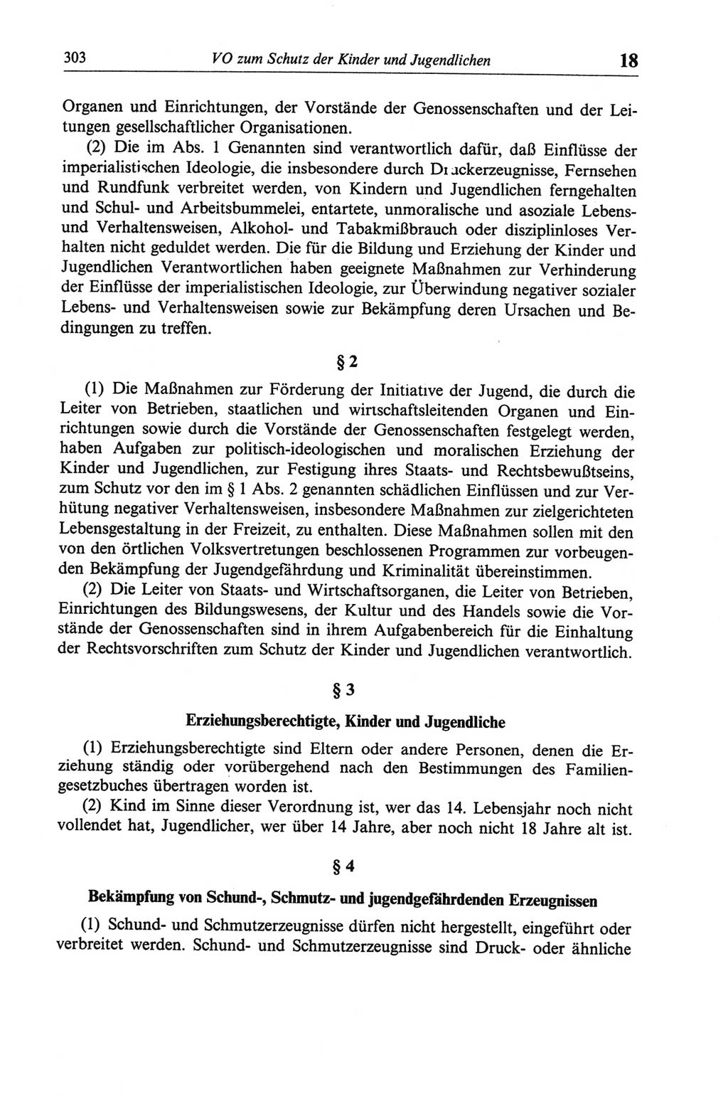 Strafgesetzbuch (StGB) der Deutschen Demokratischen Republik (DDR) und angrenzende Gesetze und Bestimmungen 1968, Seite 303 (StGB Ges. Best. DDR 1968, S. 303)