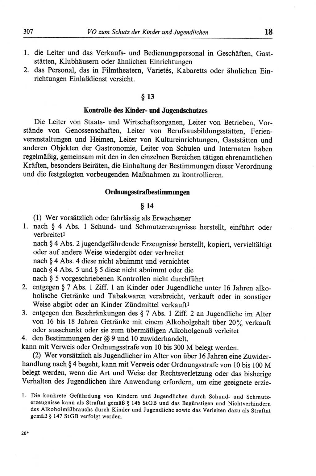 Strafgesetzbuch (StGB) der Deutschen Demokratischen Republik (DDR) und angrenzende Gesetze und Bestimmungen 1968, Seite 307 (StGB Ges. Best. DDR 1968, S. 307)