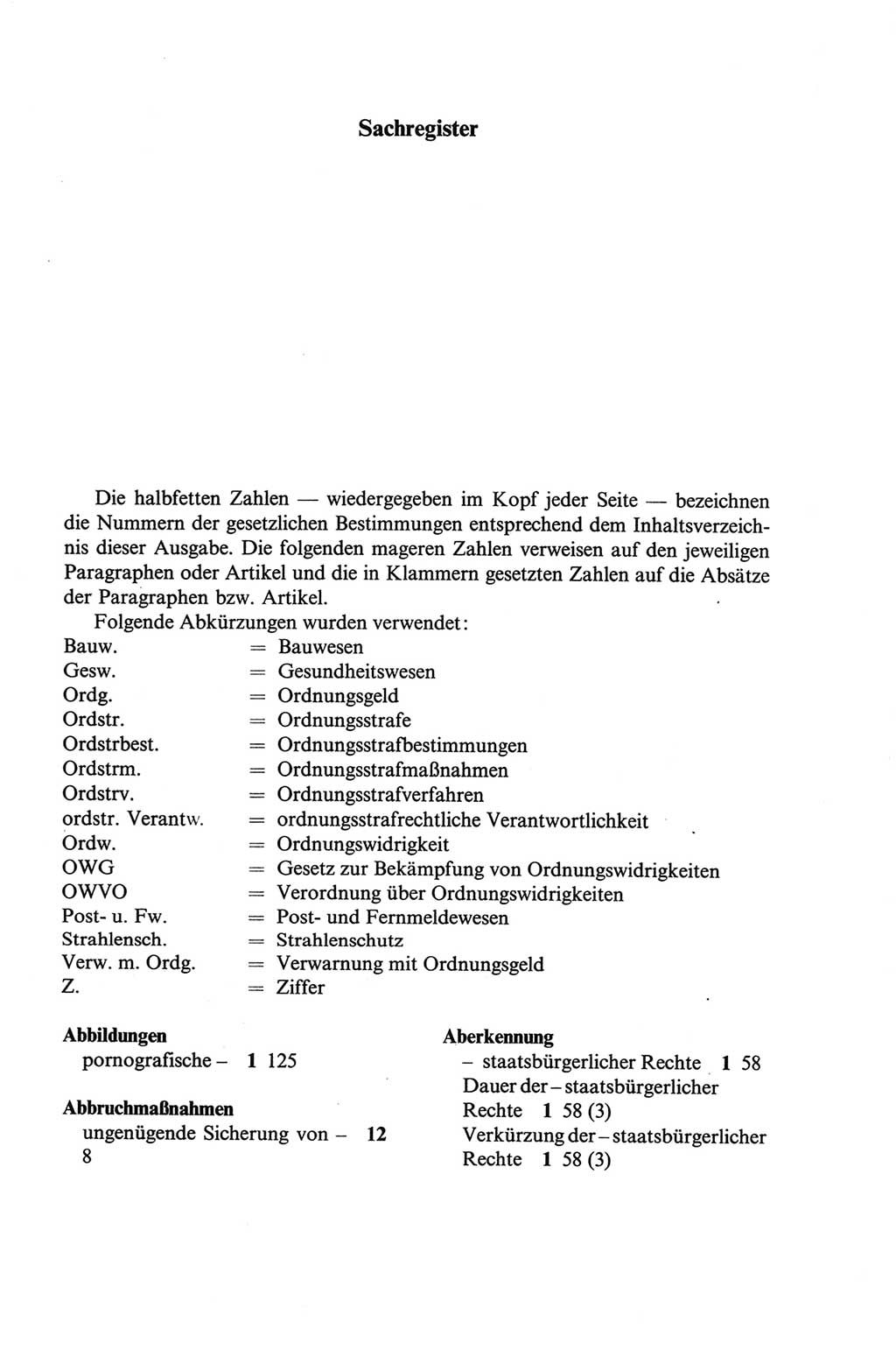 Strafgesetzbuch (StGB) der Deutschen Demokratischen Republik (DDR) und angrenzende Gesetze und Bestimmungen 1968, Seite 309 (StGB Ges. Best. DDR 1968, S. 309)