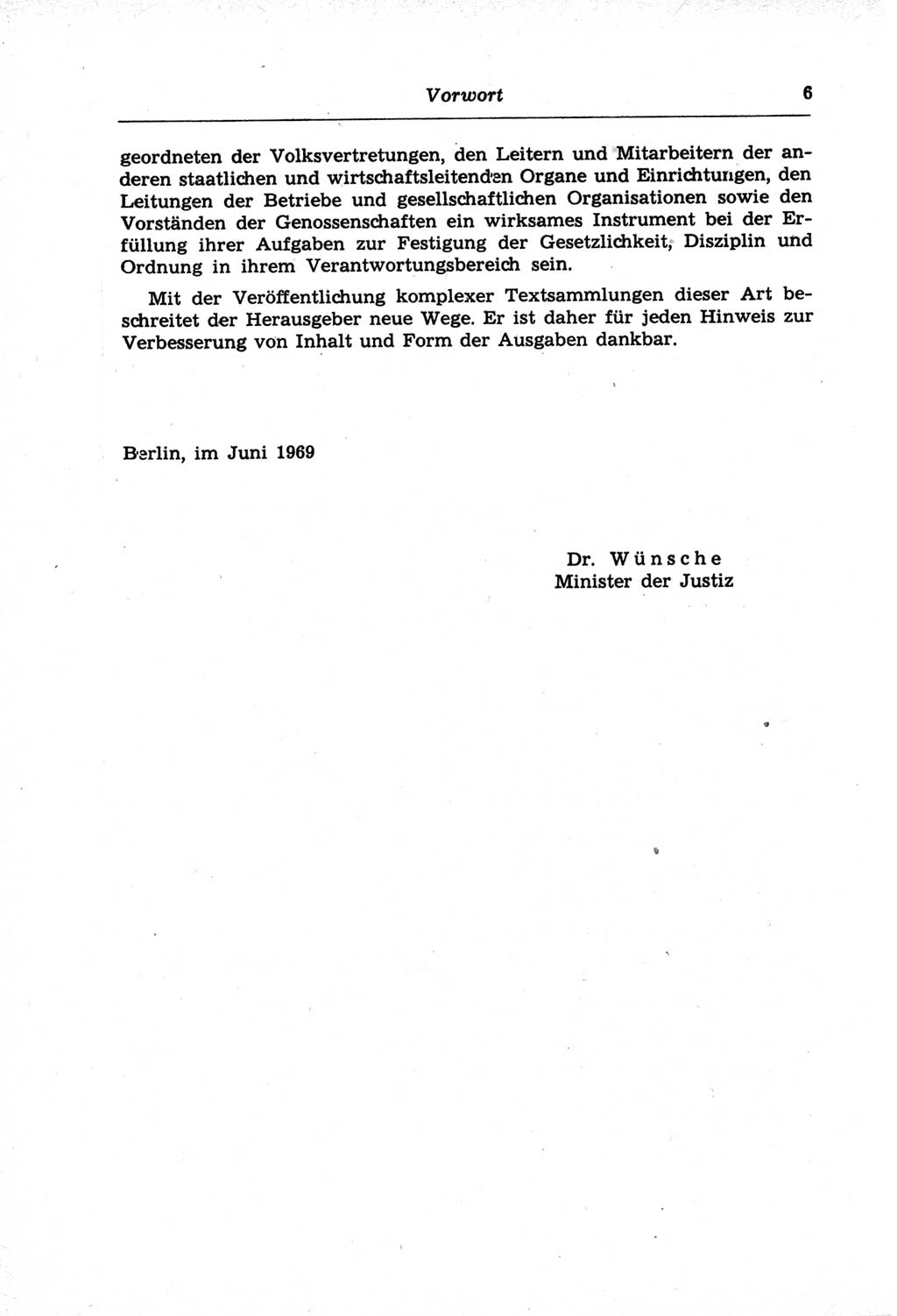 Strafprozeßordnung (StPO) der Deutschen Demokratischen Republik (DDR) und angrenzende Gesetze und Bestimmungen 1968, Seite 6 (StPO Ges. Bstgn. DDR 1968, S. 6)