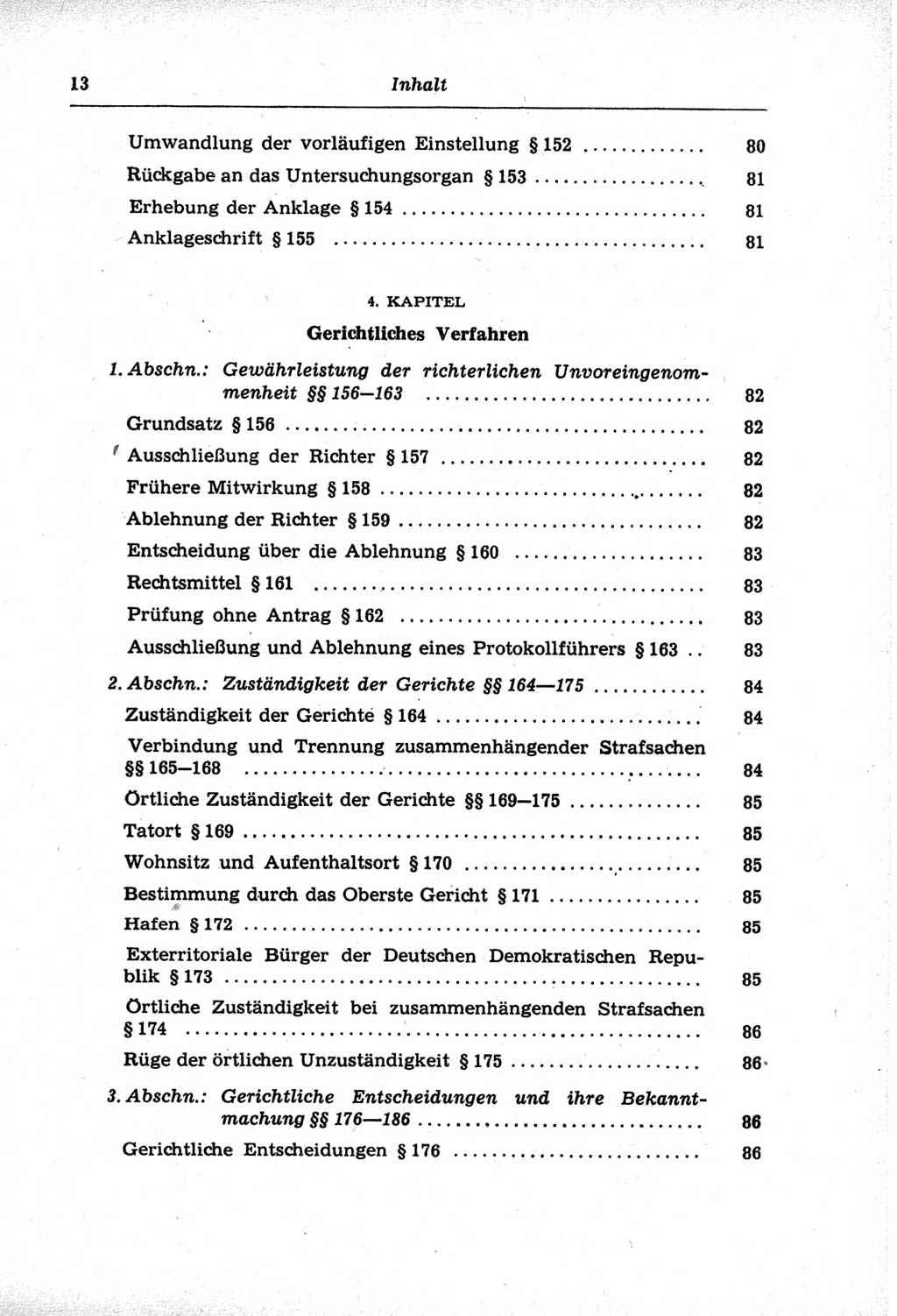 Strafprozeßordnung (StPO) der Deutschen Demokratischen Republik (DDR) und angrenzende Gesetze und Bestimmungen 1968, Seite 13 (StPO Ges. Bstgn. DDR 1968, S. 13)