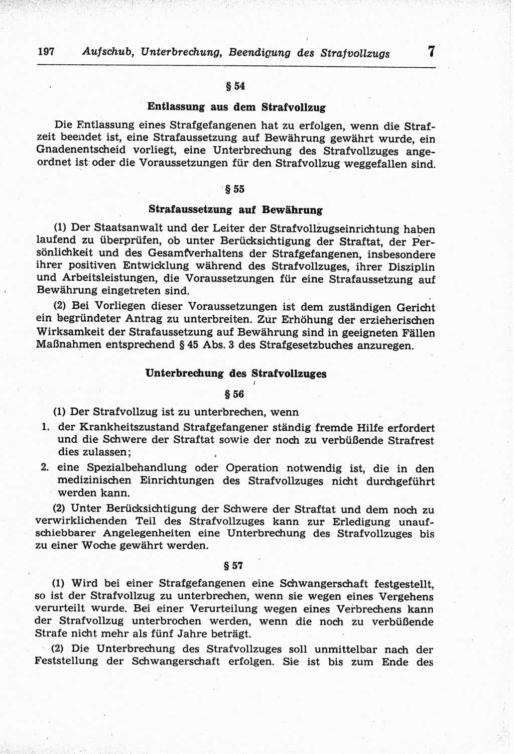 Strafprozeßordnung (StPO) der Deutschen Demokratischen Republik (DDR) und angrenzende Gesetze und Bestimmungen 1968, Seite 197 (StPO Ges. Bstgn. DDR 1968, S. 197)