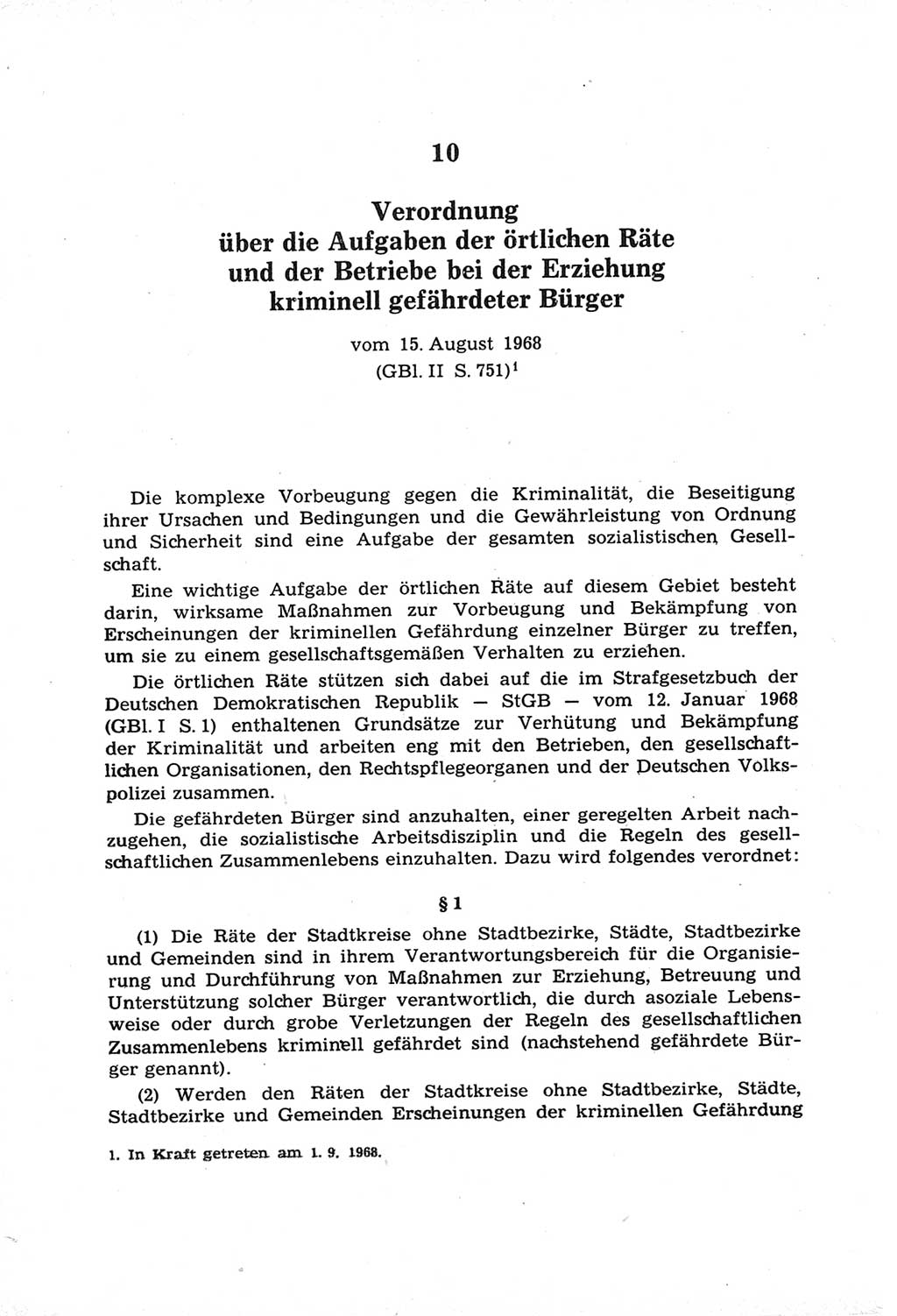 Strafprozeßordnung (StPO) der Deutschen Demokratischen Republik (DDR) und angrenzende Gesetze und Bestimmungen 1968, Seite 222 (StPO Ges. Bstgn. DDR 1968, S. 222)