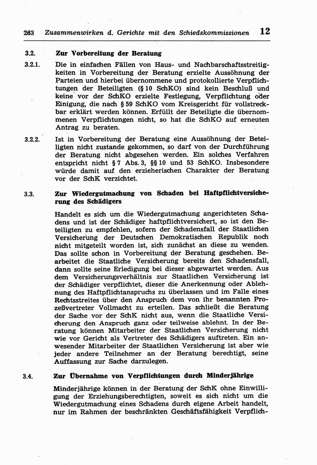 Strafprozeßordnung (StPO) der Deutschen Demokratischen Republik (DDR) und angrenzende Gesetze und Bestimmungen 1968, Seite 263 (StPO Ges. Bstgn. DDR 1968, S. 263)