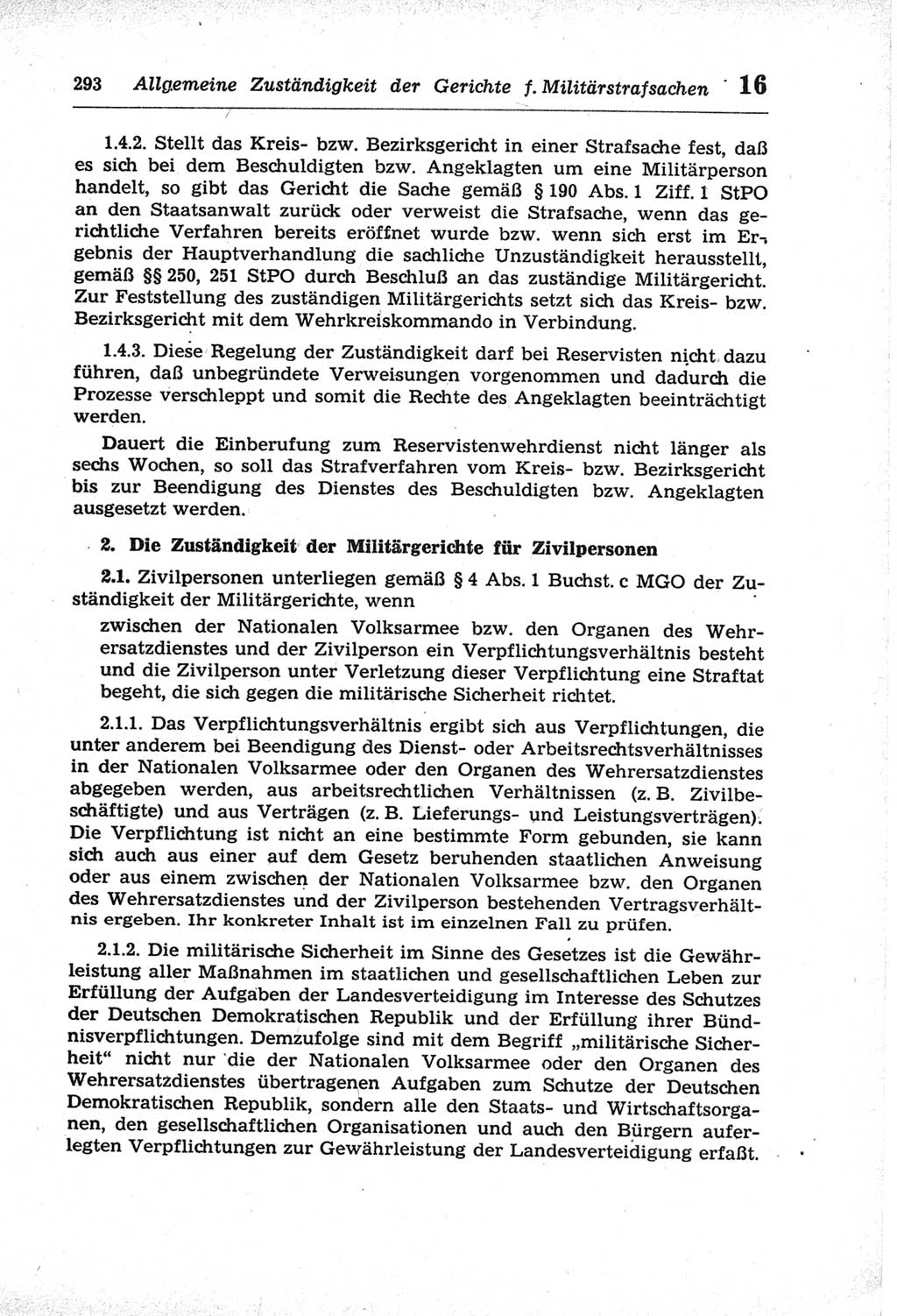 Strafprozeßordnung (StPO) der Deutschen Demokratischen Republik (DDR) und angrenzende Gesetze und Bestimmungen 1968, Seite 293 (StPO Ges. Bstgn. DDR 1968, S. 293)
