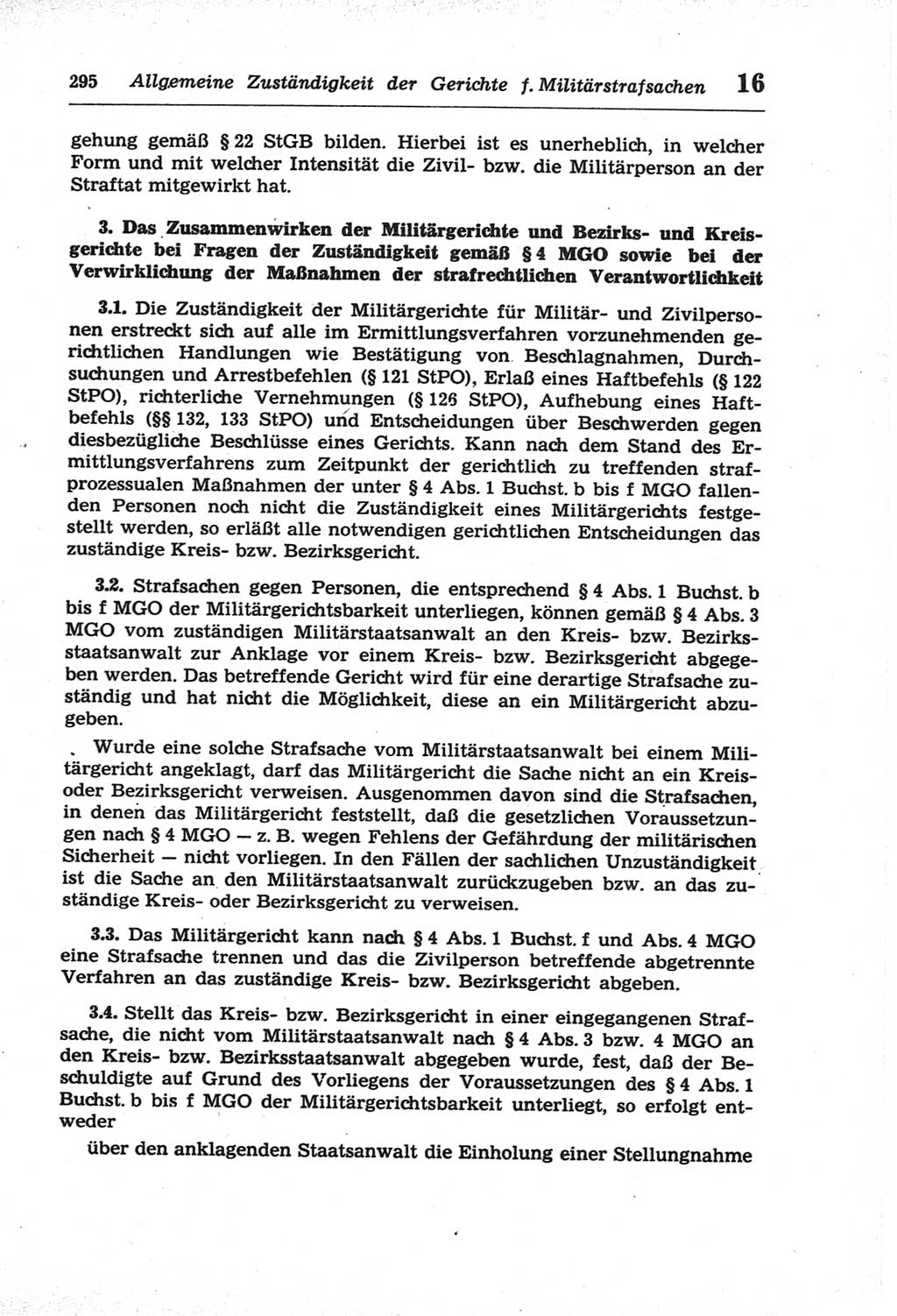 Strafprozeßordnung (StPO) der Deutschen Demokratischen Republik (DDR) und angrenzende Gesetze und Bestimmungen 1968, Seite 295 (StPO Ges. Bstgn. DDR 1968, S. 295)