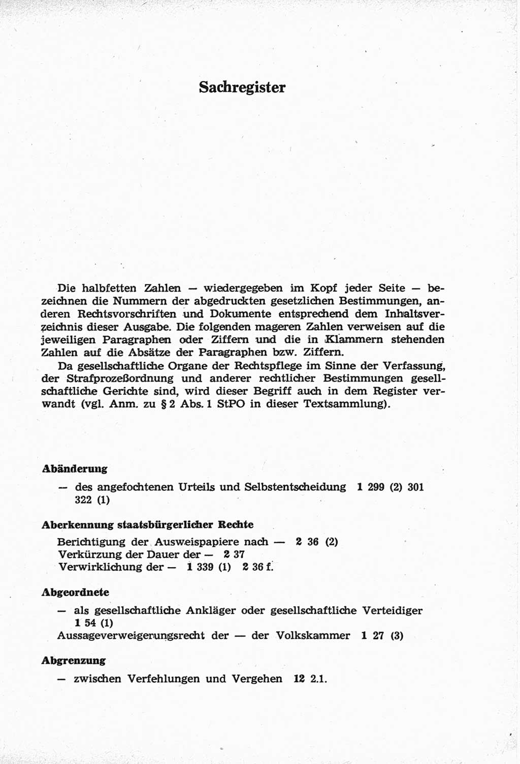 Strafprozeßordnung (StPO) der Deutschen Demokratischen Republik (DDR) und angrenzende Gesetze und Bestimmungen 1968, Seite 299 (StPO Ges. Bstgn. DDR 1968, S. 299)