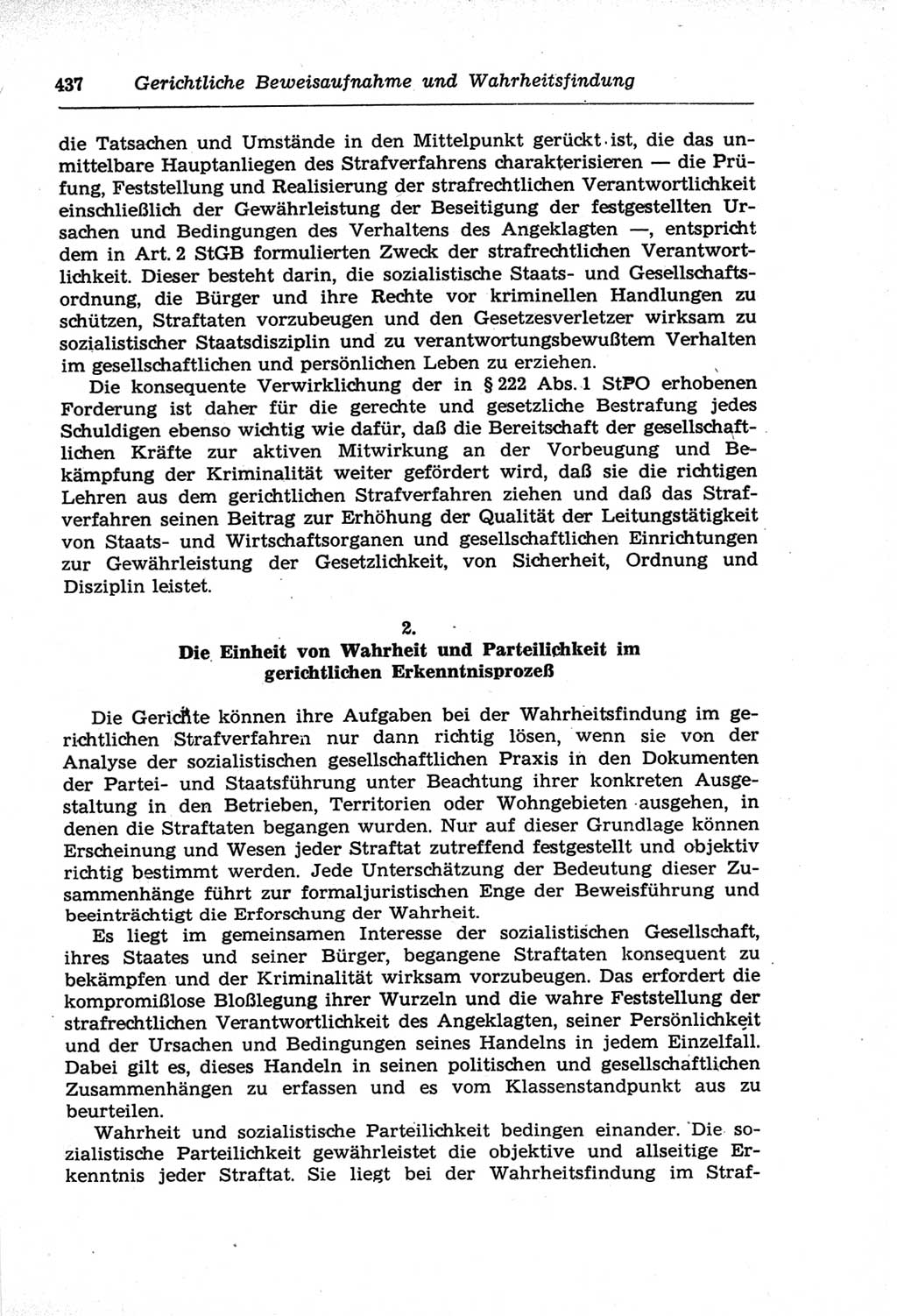 Strafprozeßordnung (StPO) der Deutschen Demokratischen Republik (DDR) und angrenzende Gesetze und Bestimmungen 1968, Seite 437 (StPO Ges. Bstgn. DDR 1968, S. 437)