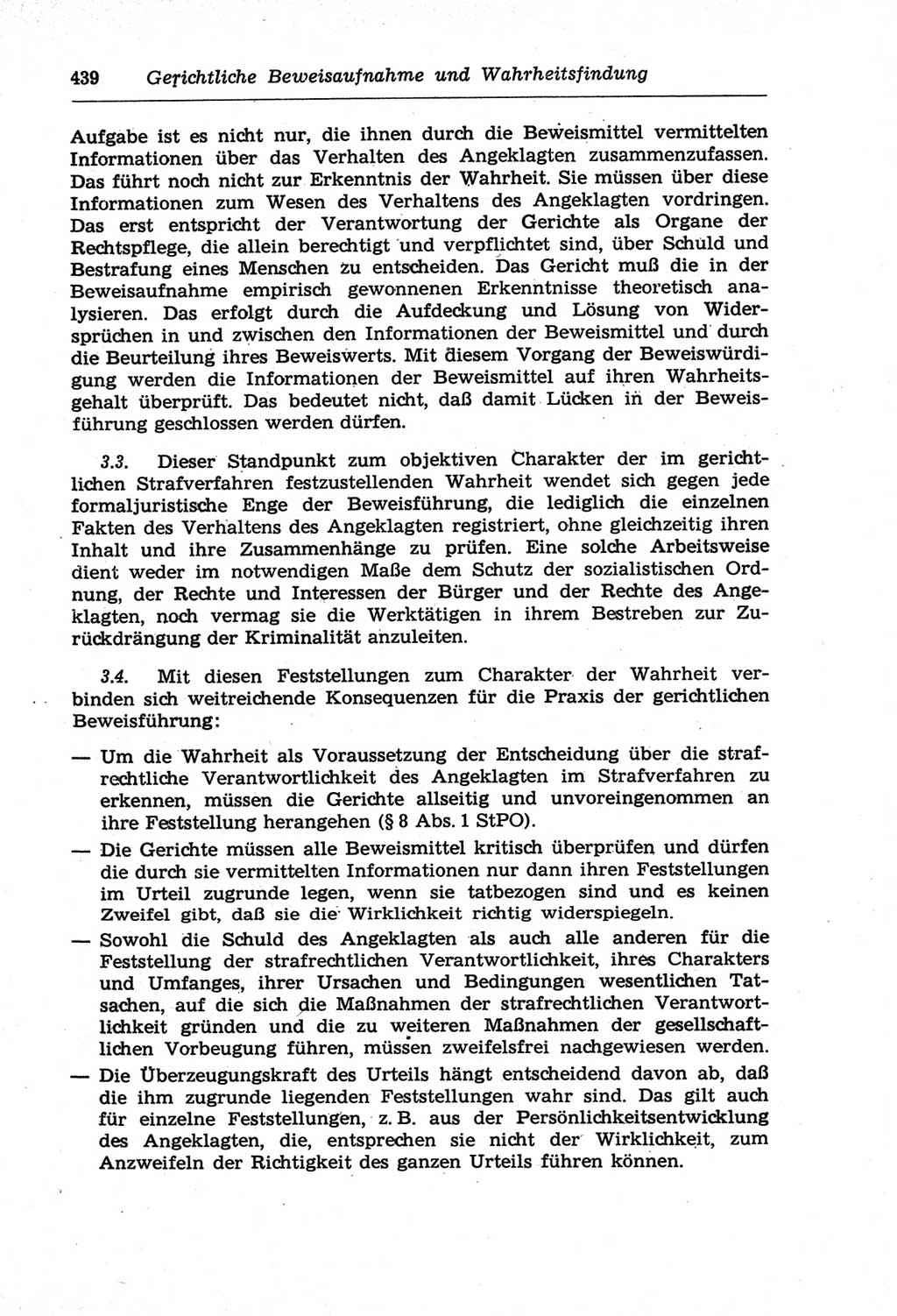 Strafprozeßordnung (StPO) der Deutschen Demokratischen Republik (DDR) und angrenzende Gesetze und Bestimmungen 1968, Seite 439 (StPO Ges. Bstgn. DDR 1968, S. 439)
