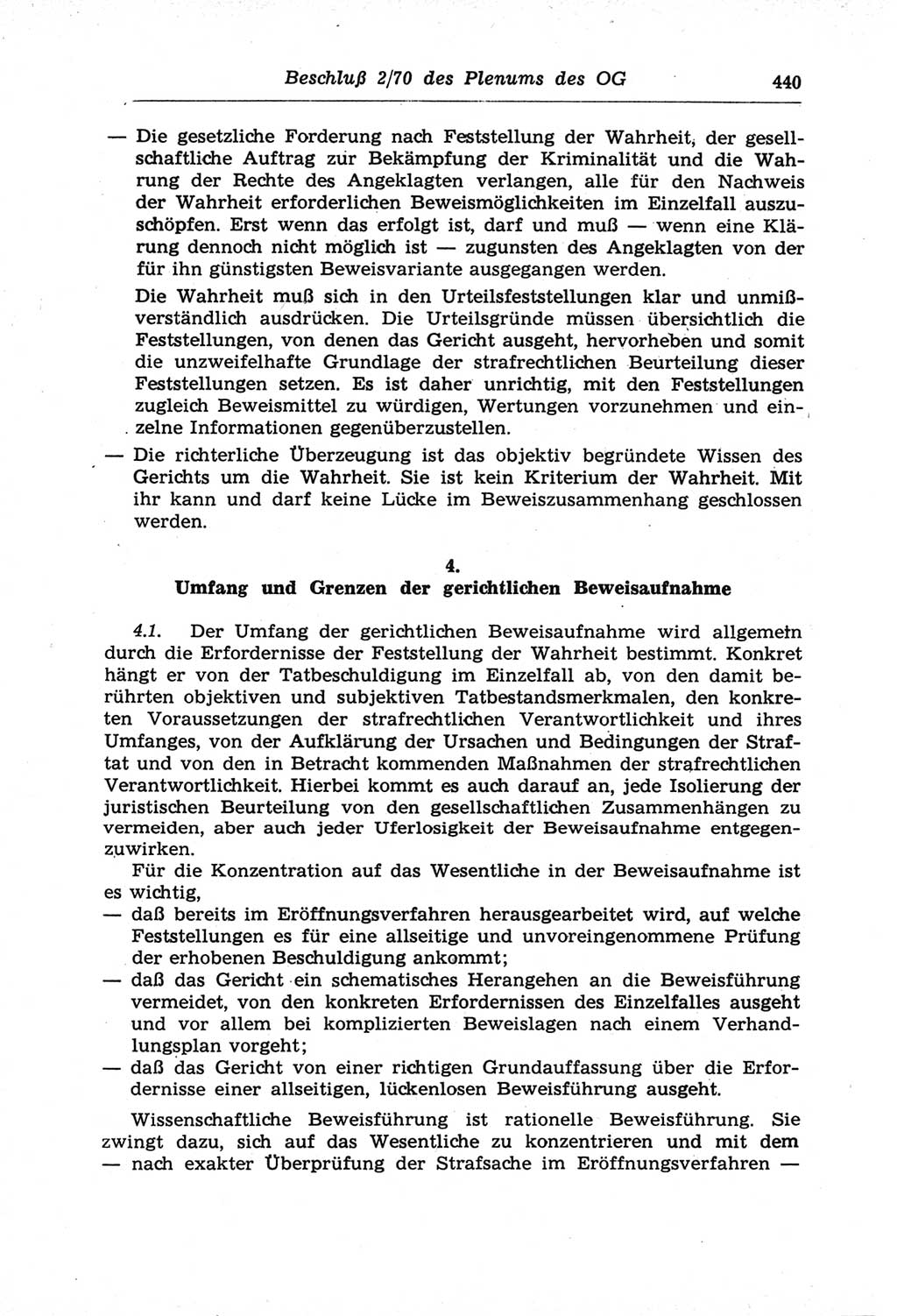 Strafprozeßordnung (StPO) der Deutschen Demokratischen Republik (DDR) und angrenzende Gesetze und Bestimmungen 1968, Seite 440 (StPO Ges. Bstgn. DDR 1968, S. 440)