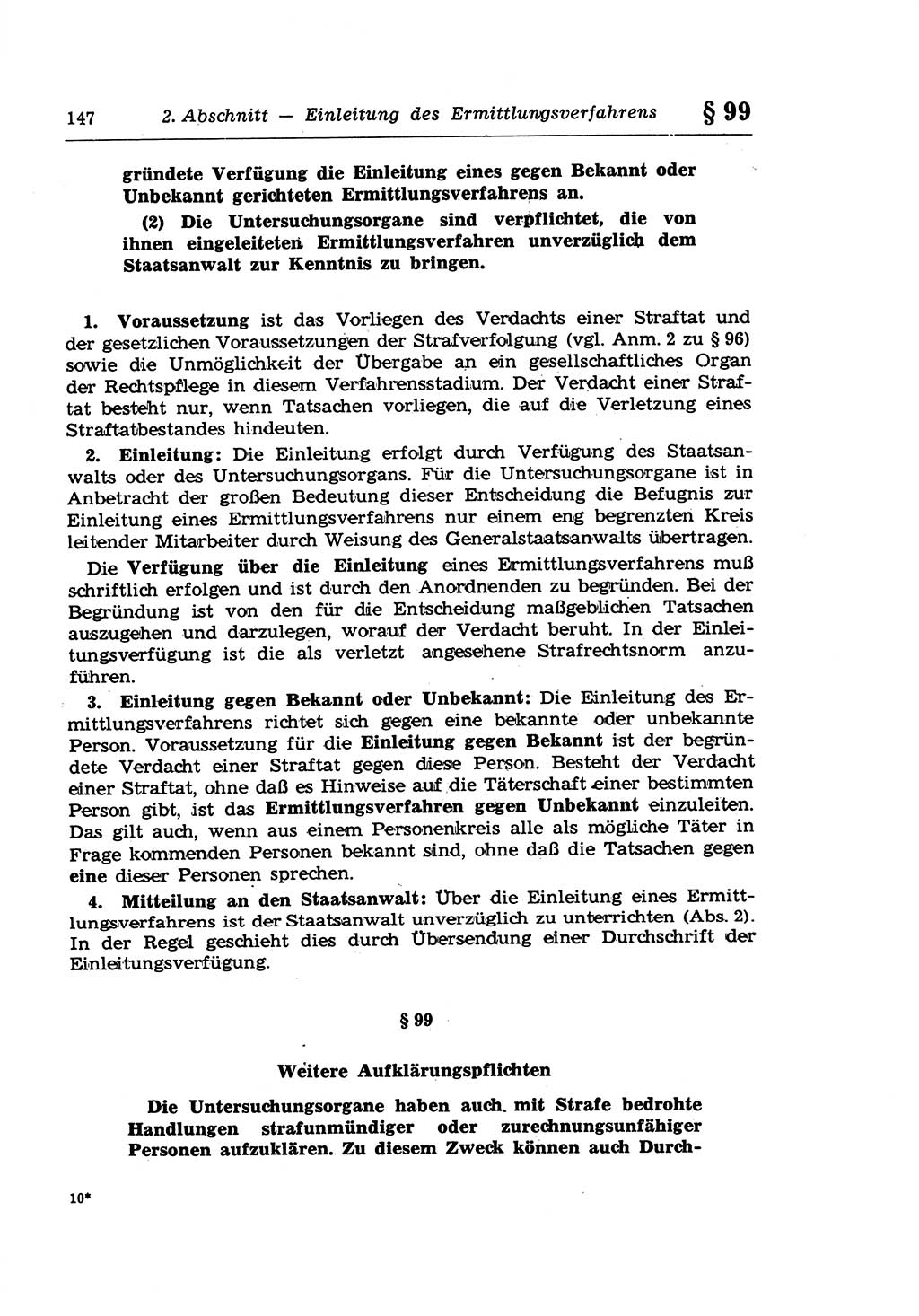 Strafprozeßrecht der DDR (Deutsche Demokratische Republik), Lehrkommentar zur Strafprozeßordnung (StPO) 1968, Seite 147 (Strafprozeßr. DDR Lehrkomm. StPO 19688, S. 147)