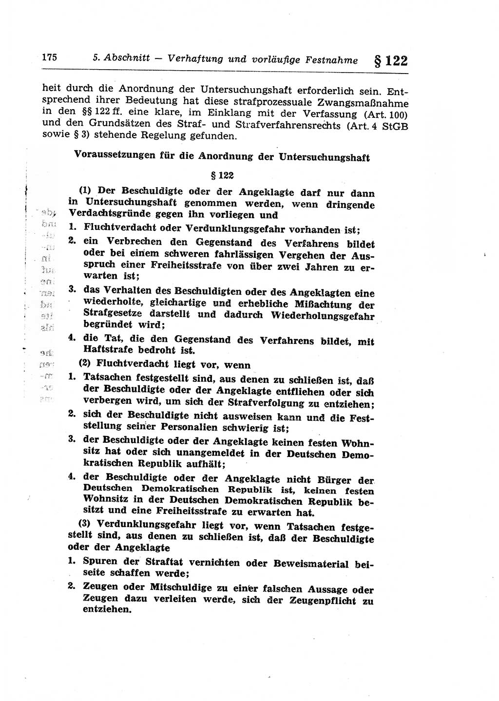 Strafprozeßrecht der DDR (Deutsche Demokratische Republik), Lehrkommentar zur Strafprozeßordnung (StPO) 1968, Seite 175 (Strafprozeßr. DDR Lehrkomm. StPO 19688, S. 175)