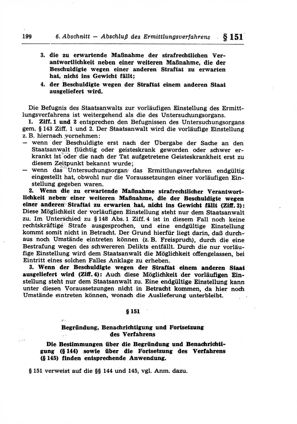 Strafprozeßrecht der DDR (Deutsche Demokratische Republik), Lehrkommentar zur Strafprozeßordnung (StPO) 1968, Seite 199 (Strafprozeßr. DDR Lehrkomm. StPO 19688, S. 199)