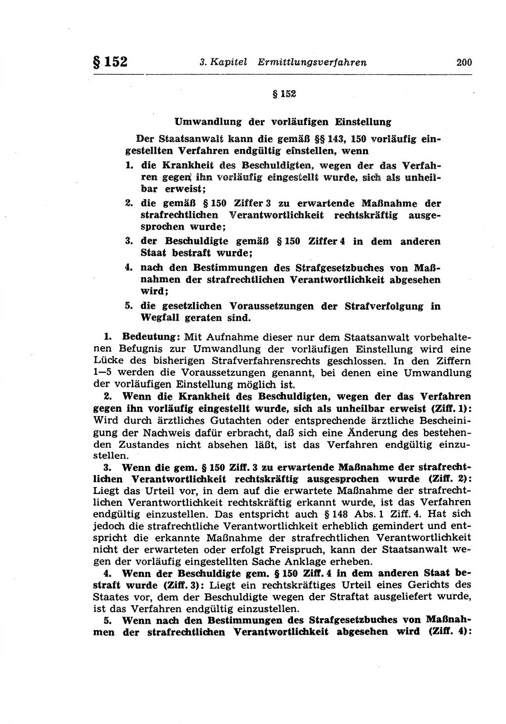 Strafprozeßrecht der DDR (Deutsche Demokratische Republik), Lehrkommentar zur Strafprozeßordnung (StPO) 1968, Seite 200 (Strafprozeßr. DDR Lehrkomm. StPO 19688, S. 200)