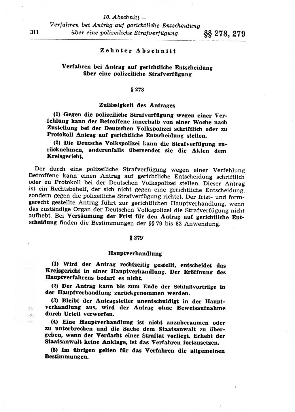 Strafprozeßrecht der DDR (Deutsche Demokratische Republik), Lehrkommentar zur Strafprozeßordnung (StPO) 1968, Seite 311 (Strafprozeßr. DDR Lehrkomm. StPO 19688, S. 311)