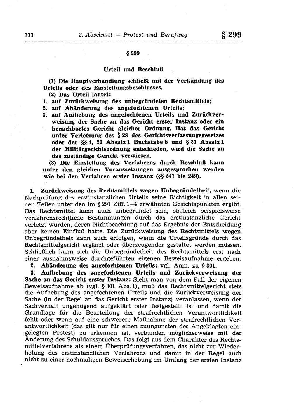 Strafprozeßrecht der DDR (Deutsche Demokratische Republik), Lehrkommentar zur Strafprozeßordnung (StPO) 1968, Seite 333 (Strafprozeßr. DDR Lehrkomm. StPO 19688, S. 333)