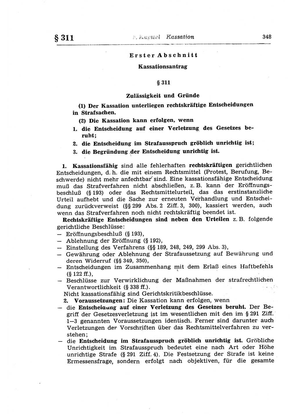 Strafprozeßrecht der DDR (Deutsche Demokratische Republik), Lehrkommentar zur Strafprozeßordnung (StPO) 1968, Seite 348 (Strafprozeßr. DDR Lehrkomm. StPO 19688, S. 348)