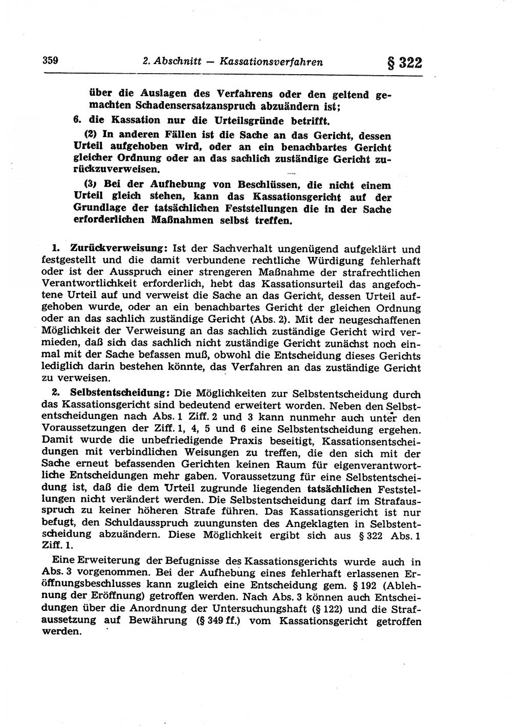 Strafprozeßrecht der DDR (Deutsche Demokratische Republik), Lehrkommentar zur Strafprozeßordnung (StPO) 1968, Seite 359 (Strafprozeßr. DDR Lehrkomm. StPO 19688, S. 359)