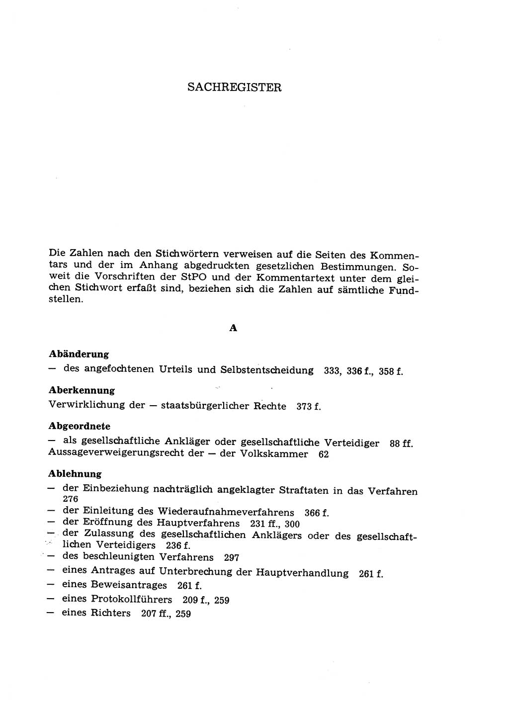 Strafprozeßrecht der DDR (Deutsche Demokratische Republik), Lehrkommentar zur Strafprozeßordnung (StPO) 1968, Seite 453 (Strafprozeßr. DDR Lehrkomm. StPO 19688, S. 453)