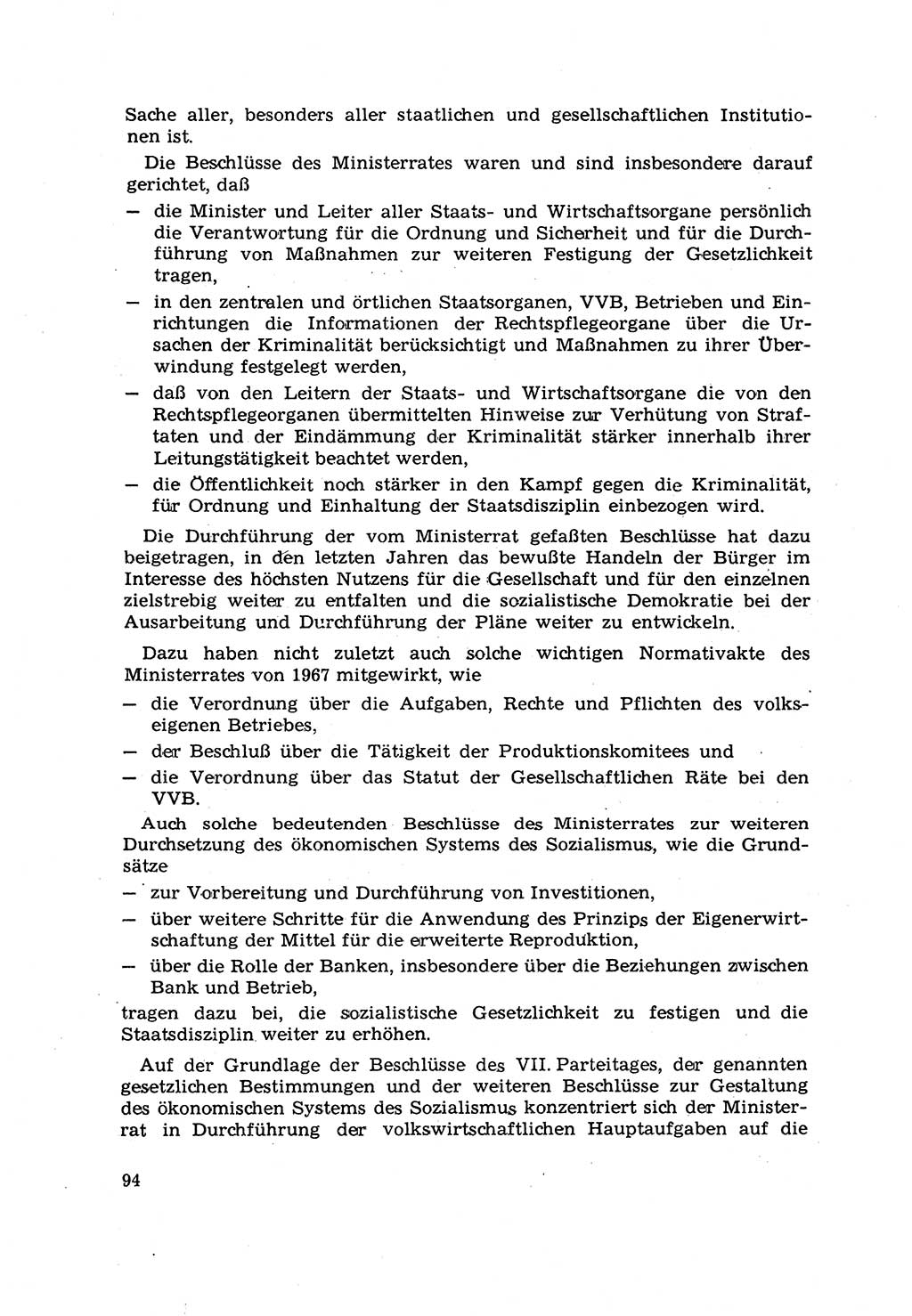 Strafrecht [Deutsche Demokratische Republik (DDR)] 1968, Seite 94 (Strafr. DDR 1968, S. 94)