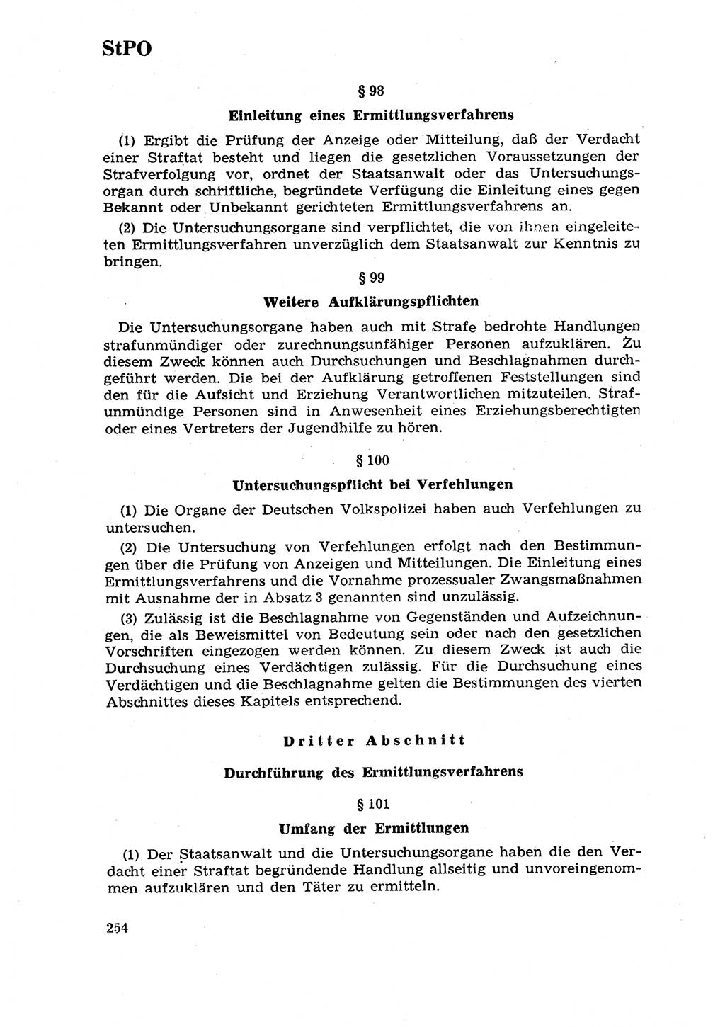 Strafrecht [Deutsche Demokratische Republik (DDR)] 1968, Seite 254 (Strafr. DDR 1968, S. 254)