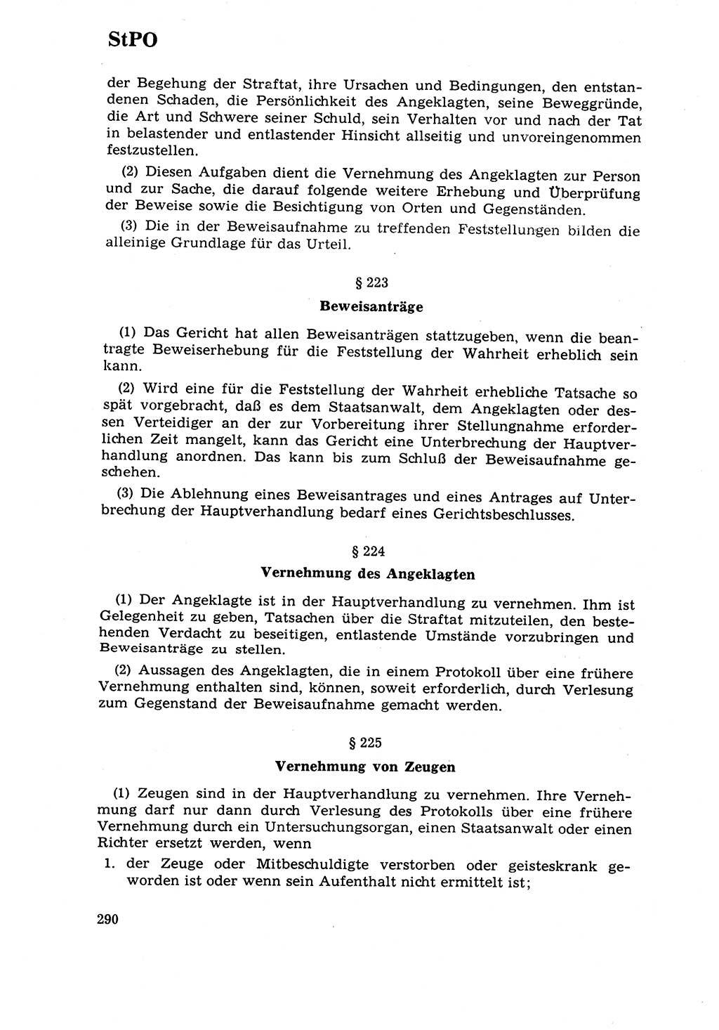 Strafrecht [Deutsche Demokratische Republik (DDR)] 1968, Seite 290 (Strafr. DDR 1968, S. 290)