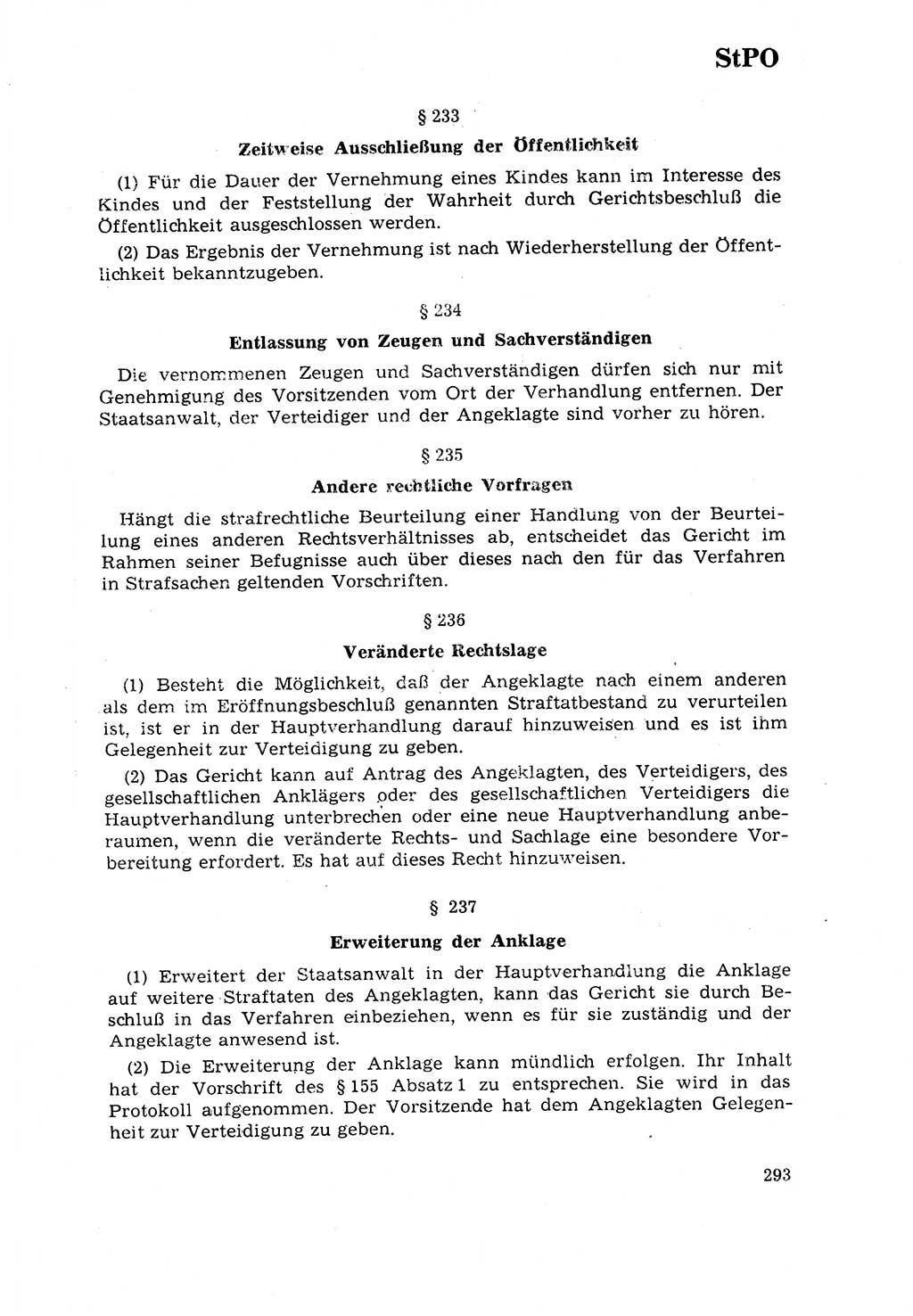 Strafrecht [Deutsche Demokratische Republik (DDR)] 1968, Seite 293 (Strafr. DDR 1968, S. 293)