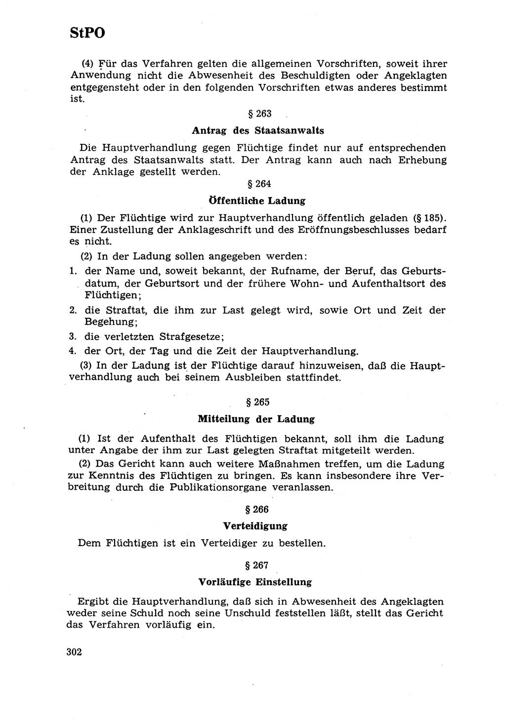 Strafrecht [Deutsche Demokratische Republik (DDR)] 1968, Seite 302 (Strafr. DDR 1968, S. 302)