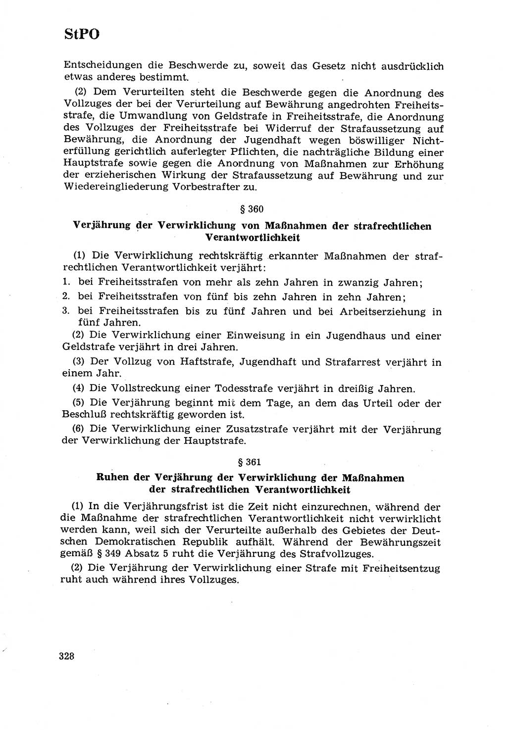 Strafrecht [Deutsche Demokratische Republik (DDR)] 1968, Seite 328 (Strafr. DDR 1968, S. 328)