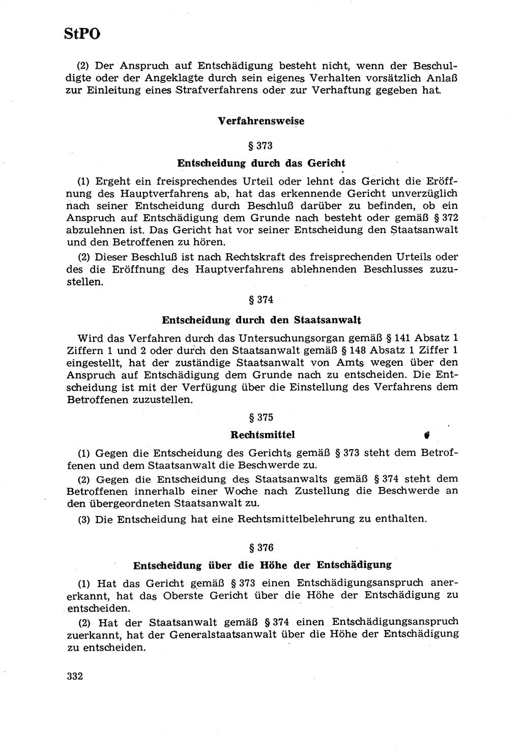 Strafrecht [Deutsche Demokratische Republik (DDR)] 1968, Seite 332 (Strafr. DDR 1968, S. 332)
