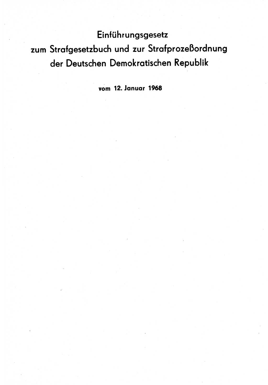 Strafrecht [Deutsche Demokratische Republik (DDR)] 1968, Seite 335 (Strafr. DDR 1968, S. 335)