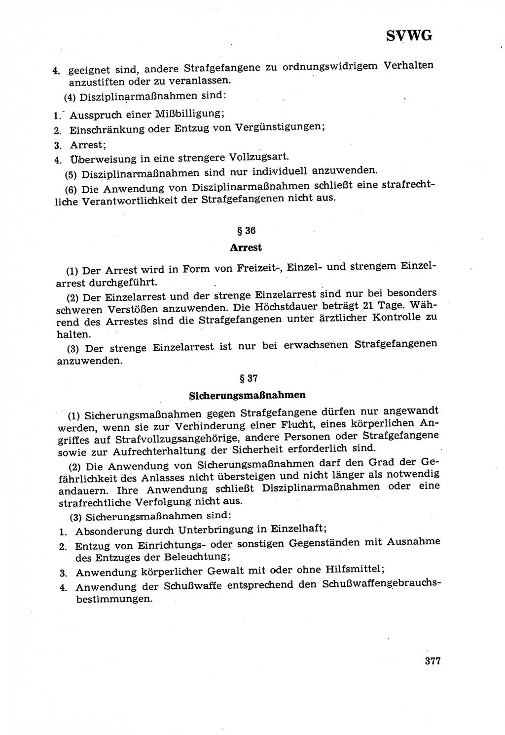 Strafrecht [Deutsche Demokratische Republik (DDR)] 1968, Seite 377 (Strafr. DDR 1968, S. 377)