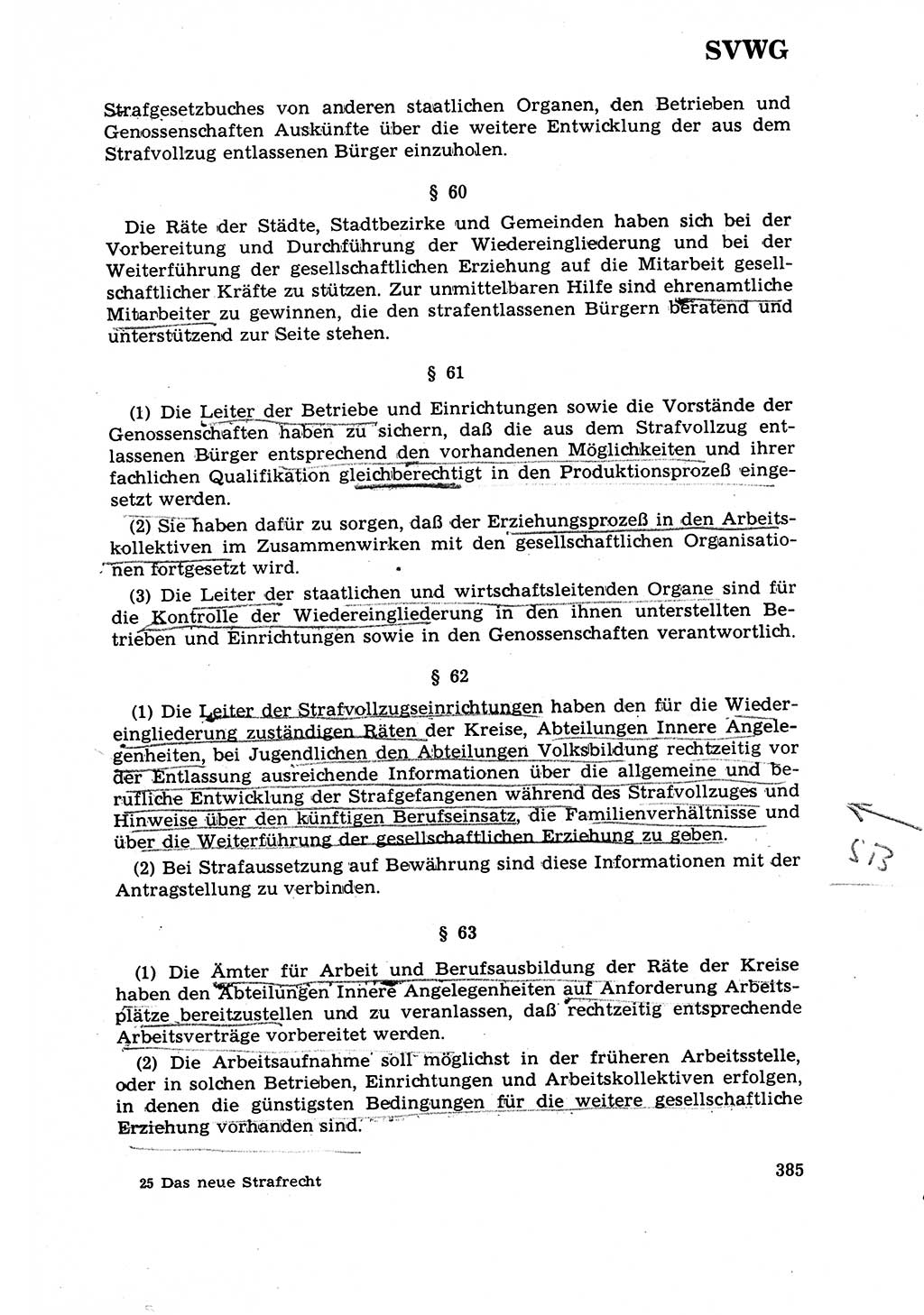 Strafrecht [Deutsche Demokratische Republik (DDR)] 1968, Seite 385 (Strafr. DDR 1968, S. 385)