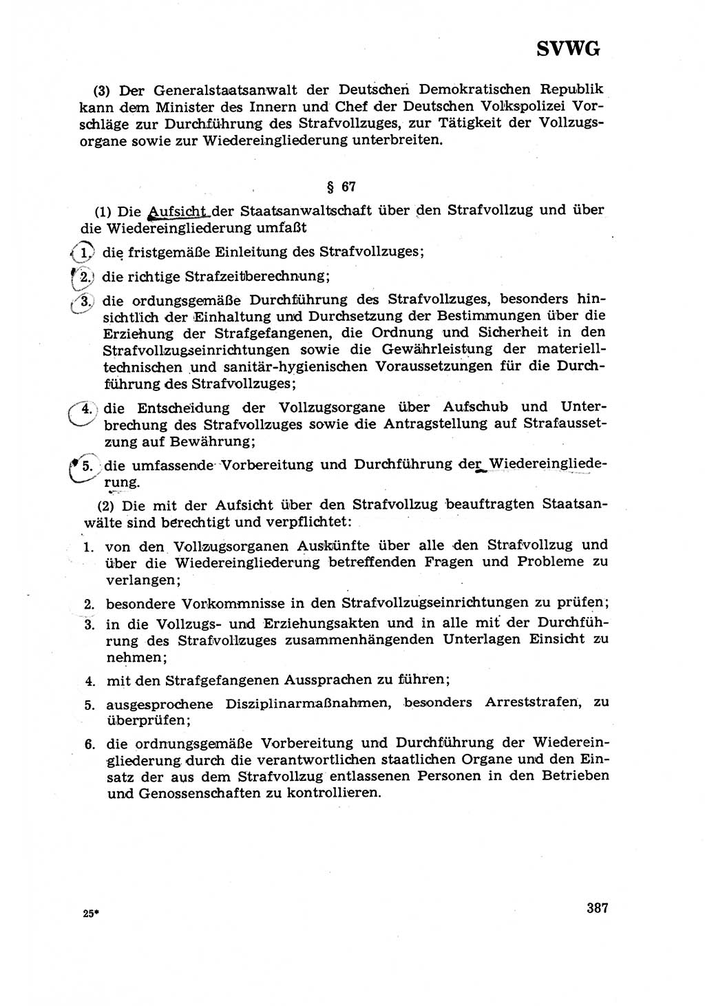 Strafrecht [Deutsche Demokratische Republik (DDR)] 1968, Seite 387 (Strafr. DDR 1968, S. 387)