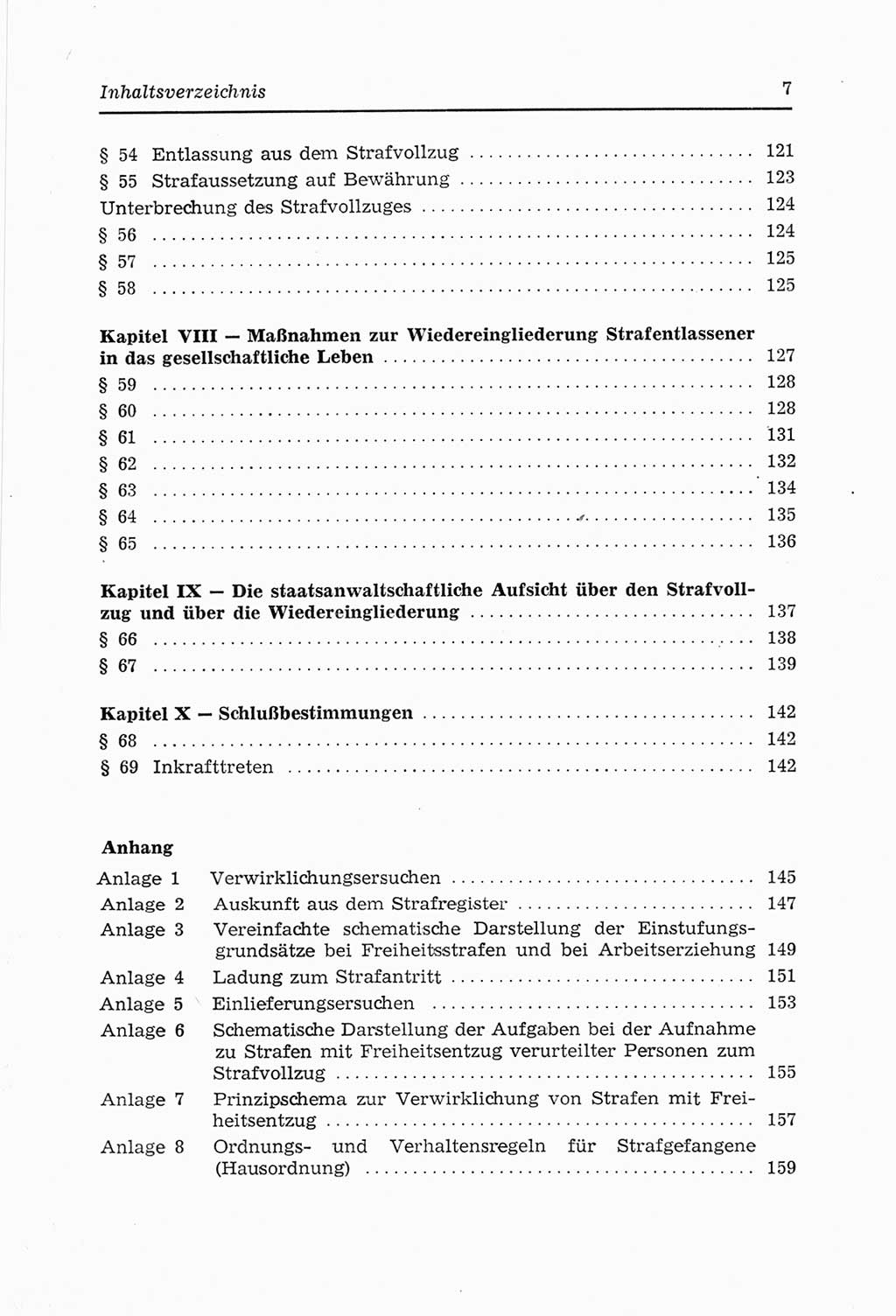 Strafvollzugs- und Wiedereingliederungsgesetz (SVWG) der Deutschen Demokratischen Republik (DDR) 1968, Seite 7 (SVWG DDR 1968, S. 7)