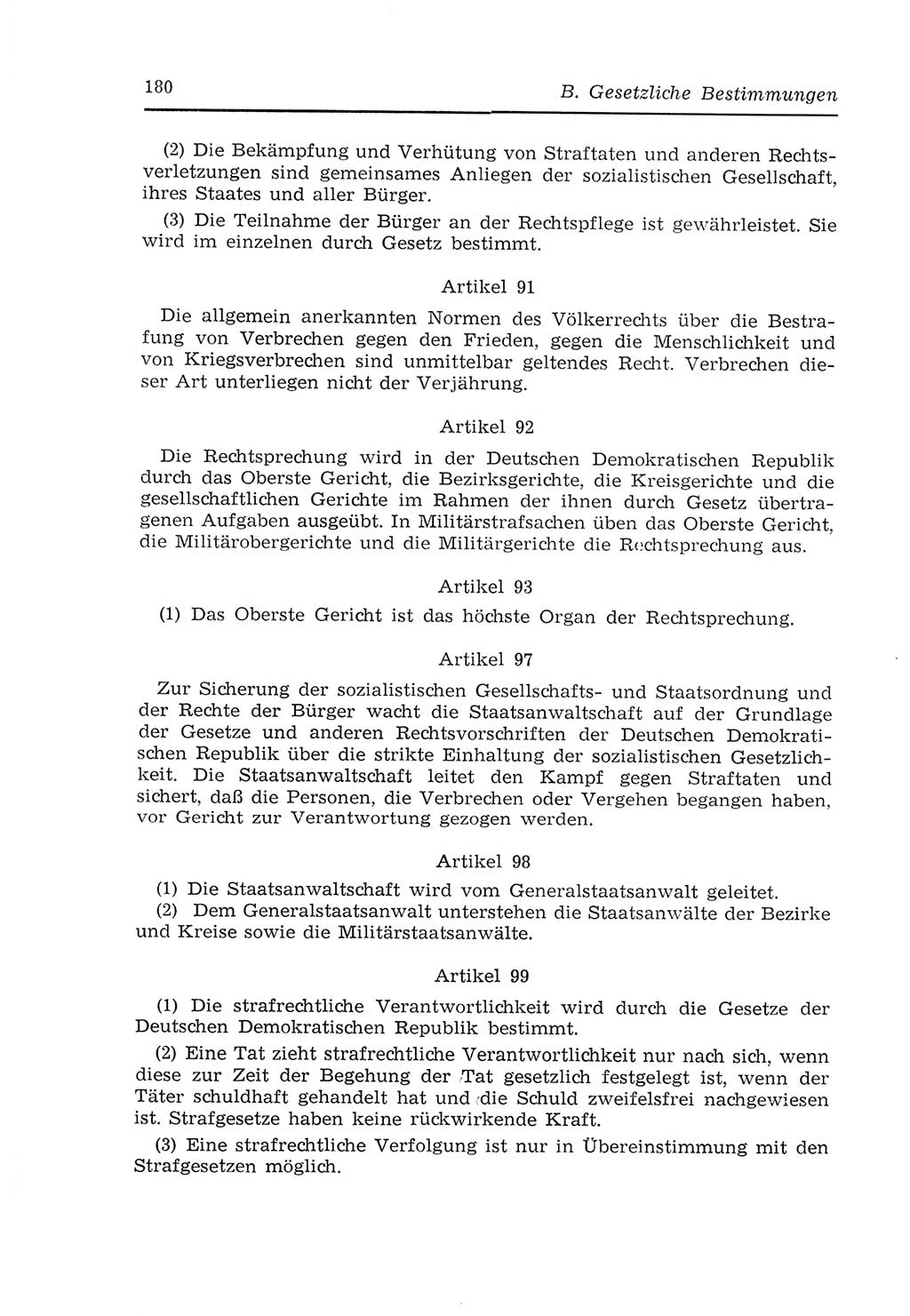 Strafvollzugs- und Wiedereingliederungsgesetz (SVWG) der Deutschen Demokratischen Republik (DDR) 1968, Seite 180 (SVWG DDR 1968, S. 180)