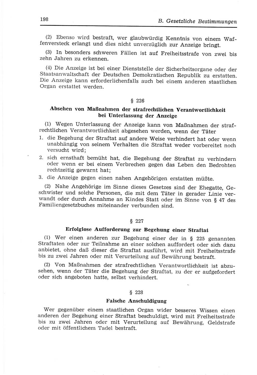 Strafvollzugs- und Wiedereingliederungsgesetz (SVWG) der Deutschen Demokratischen Republik (DDR) 1968, Seite 198 (SVWG DDR 1968, S. 198)
