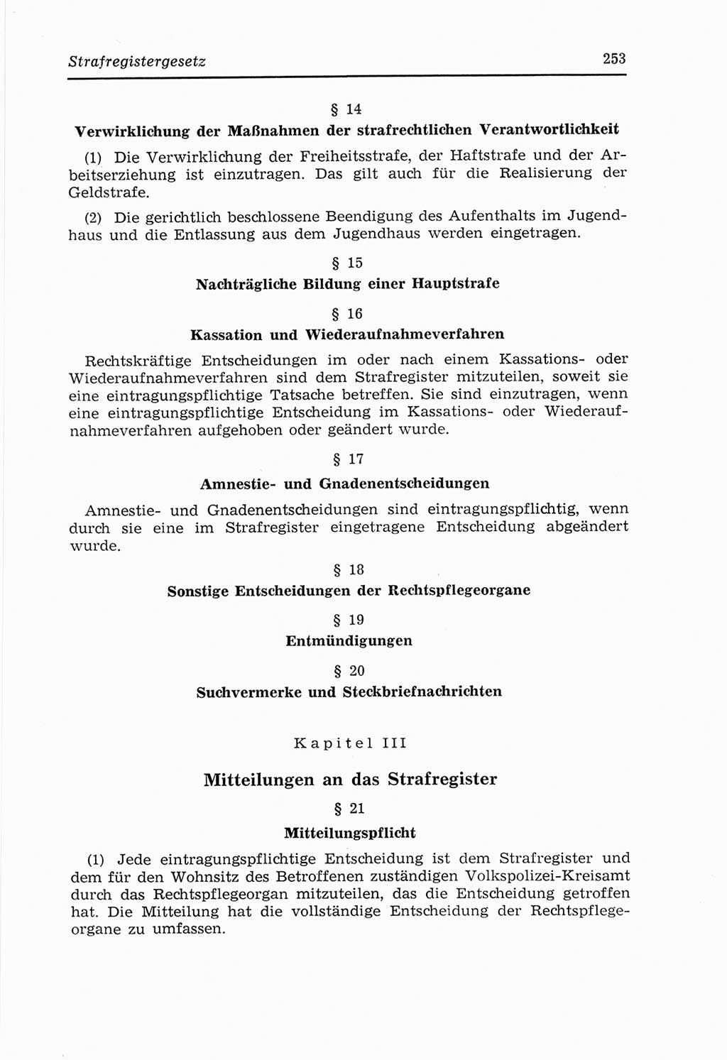 Strafvollzugs- und Wiedereingliederungsgesetz (SVWG) der Deutschen Demokratischen Republik (DDR) 1968, Seite 253 (SVWG DDR 1968, S. 253)