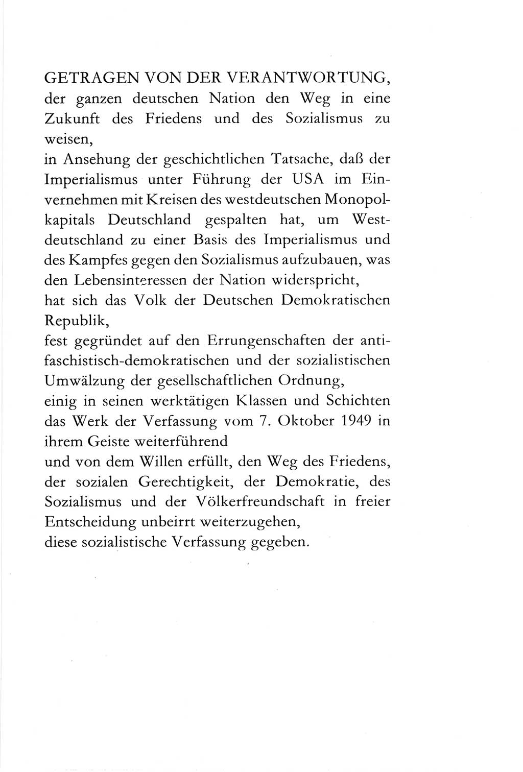 Verfassung der Deutschen Demokratischen Republik (DDR) vom 6. April 1968, Seite 5 (Verf. DDR 1968, S. 5)