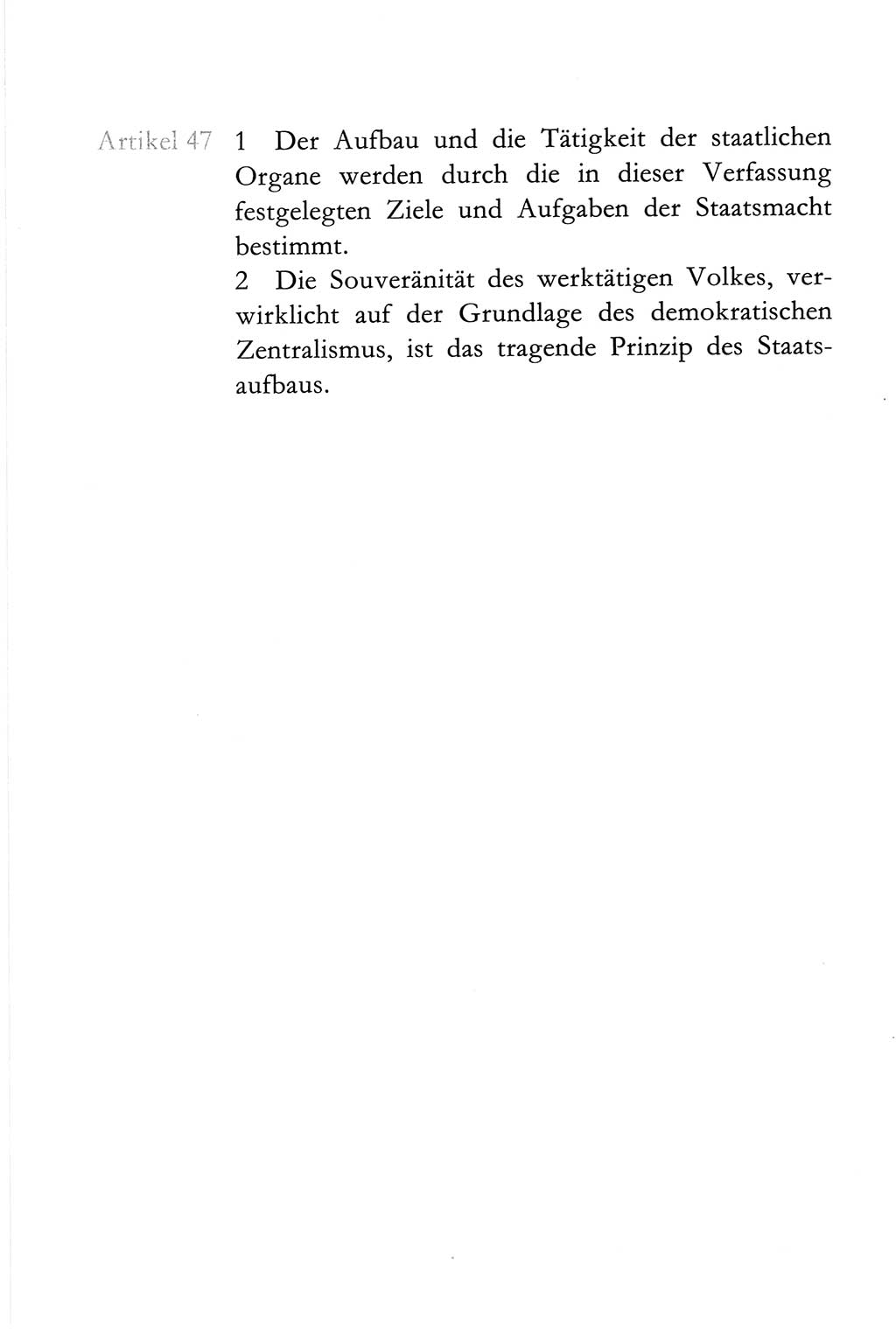 Verfassung der Deutschen Demokratischen Republik (DDR) vom 6. April 1968, Seite 46 (Verf. DDR 1968, S. 46)