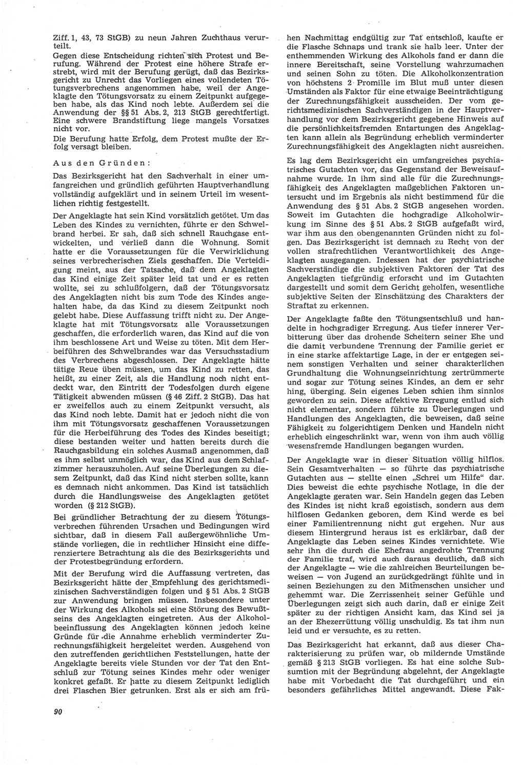 Neue Justiz (NJ), Zeitschrift für Recht und Rechtswissenschaft [Deutsche Demokratische Republik (DDR)], 22. Jahrgang 1968, Seite 90 (NJ DDR 1968, S. 90)