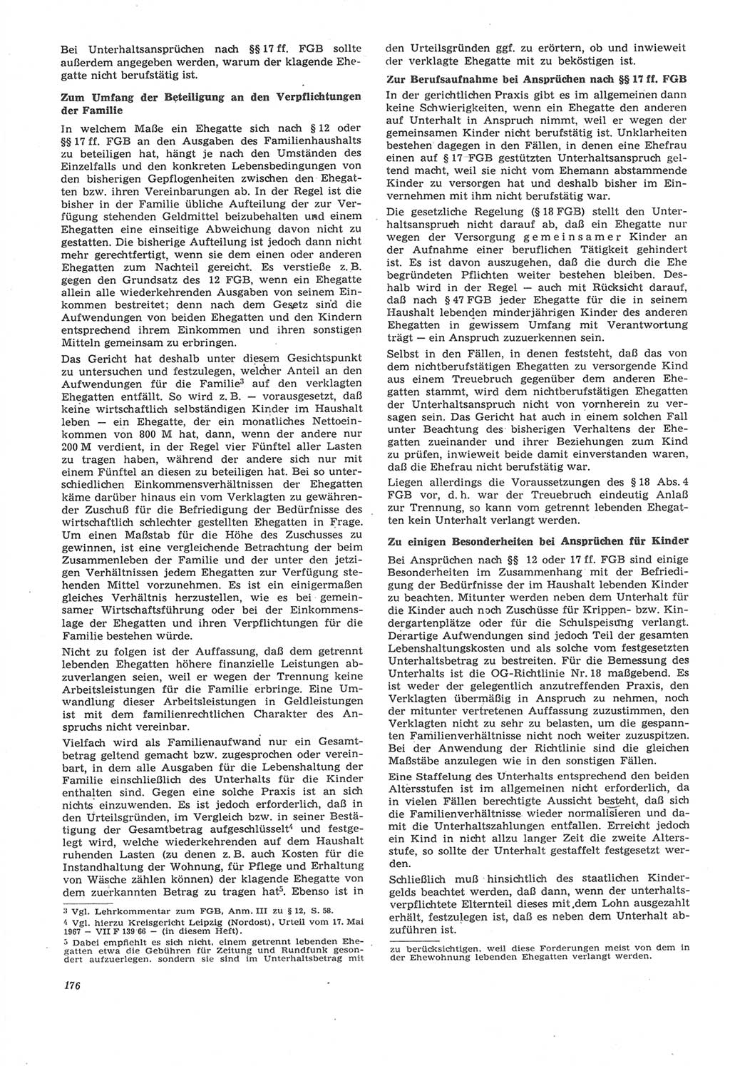 Neue Justiz (NJ), Zeitschrift für Recht und Rechtswissenschaft [Deutsche Demokratische Republik (DDR)], 22. Jahrgang 1968, Seite 176 (NJ DDR 1968, S. 176)
