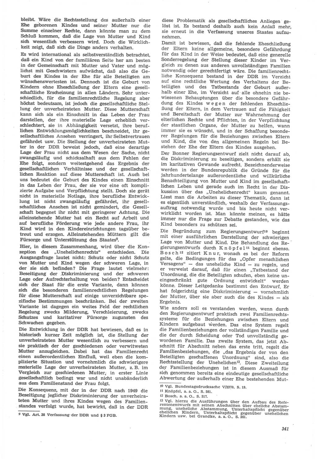 Neue Justiz (NJ), Zeitschrift für Recht und Rechtswissenschaft [Deutsche Demokratische Republik (DDR)], 22. Jahrgang 1968, Seite 341 (NJ DDR 1968, S. 341)
