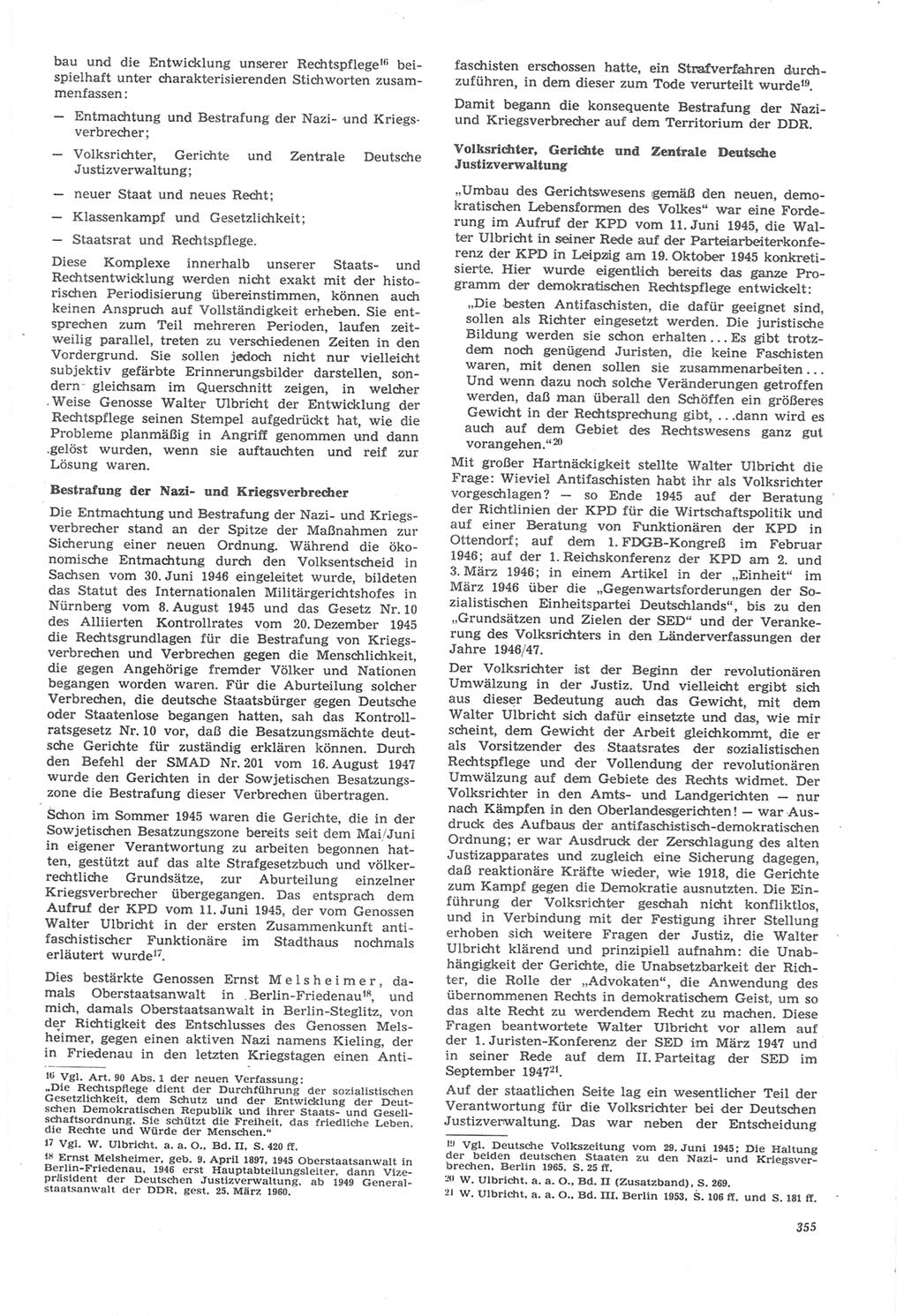 Neue Justiz (NJ), Zeitschrift für Recht und Rechtswissenschaft [Deutsche Demokratische Republik (DDR)], 22. Jahrgang 1968, Seite 355 (NJ DDR 1968, S. 355)