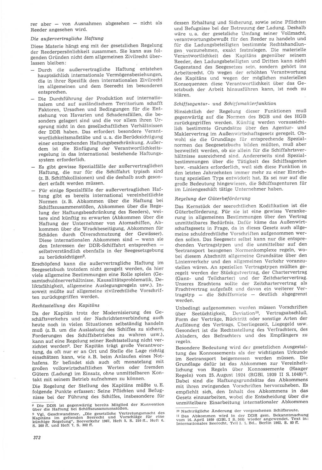 Neue Justiz (NJ), Zeitschrift für Recht und Rechtswissenschaft [Deutsche Demokratische Republik (DDR)], 22. Jahrgang 1968, Seite 372 (NJ DDR 1968, S. 372)