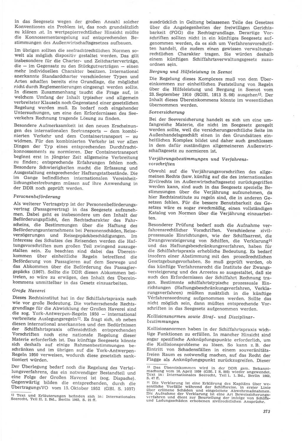 Neue Justiz (NJ), Zeitschrift für Recht und Rechtswissenschaft [Deutsche Demokratische Republik (DDR)], 22. Jahrgang 1968, Seite 373 (NJ DDR 1968, S. 373)