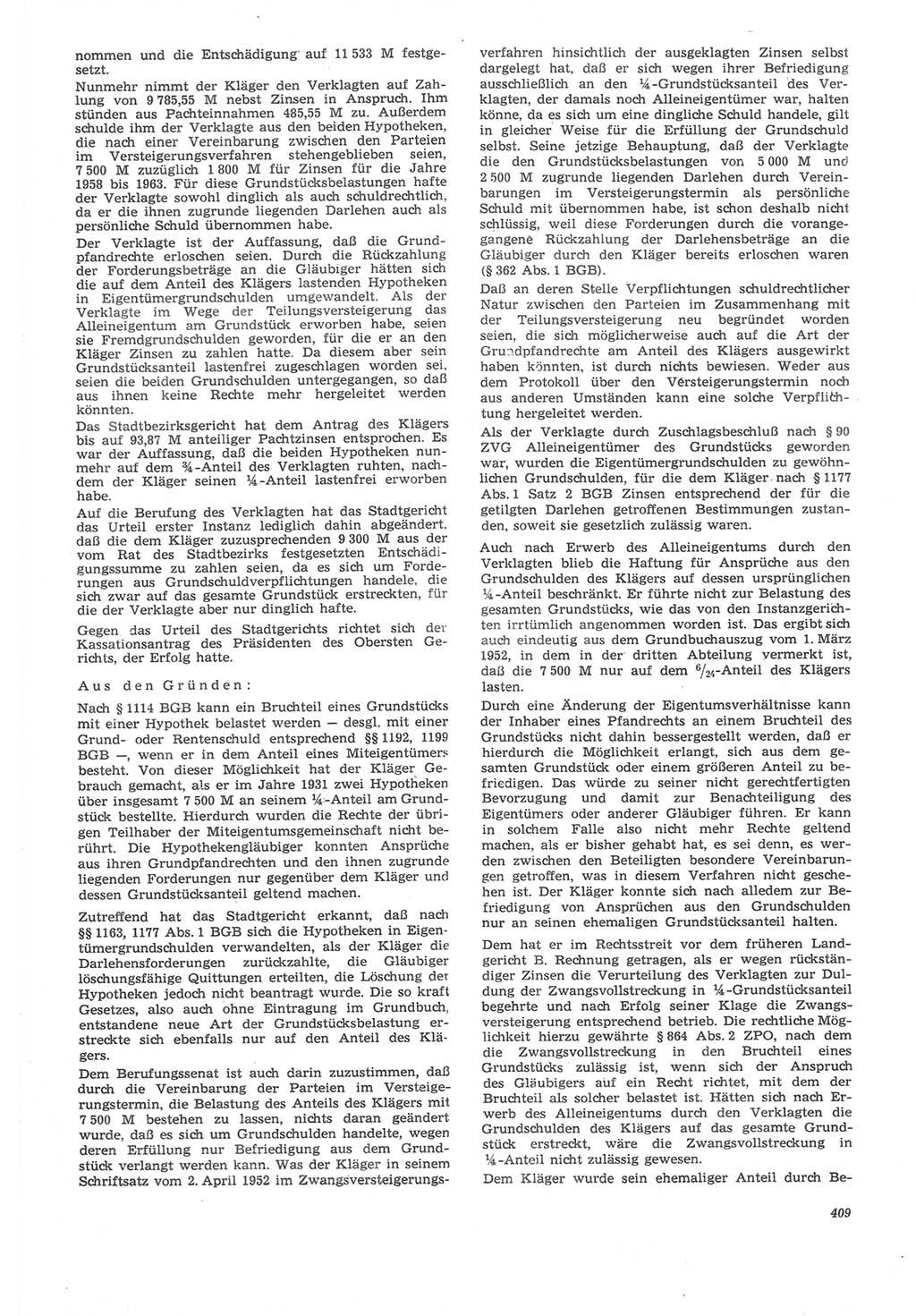 Neue Justiz (NJ), Zeitschrift für Recht und Rechtswissenschaft [Deutsche Demokratische Republik (DDR)], 22. Jahrgang 1968, Seite 409 (NJ DDR 1968, S. 409)