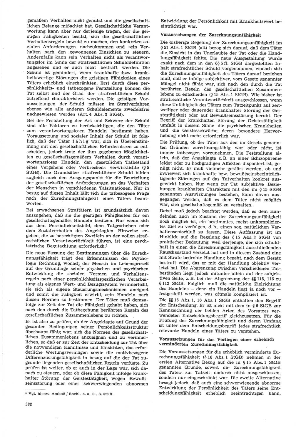 Neue Justiz (NJ), Zeitschrift für Recht und Rechtswissenschaft [Deutsche Demokratische Republik (DDR)], 22. Jahrgang 1968, Seite 582 (NJ DDR 1968, S. 582)