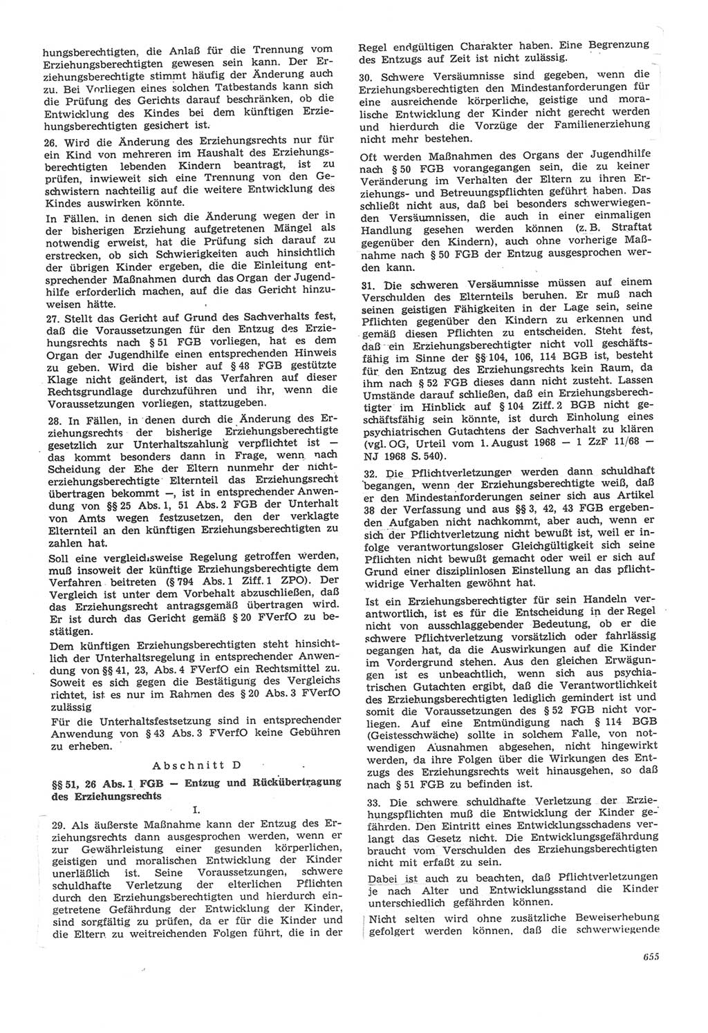 Neue Justiz (NJ), Zeitschrift für Recht und Rechtswissenschaft [Deutsche Demokratische Republik (DDR)], 22. Jahrgang 1968, Seite 655 (NJ DDR 1968, S. 655)