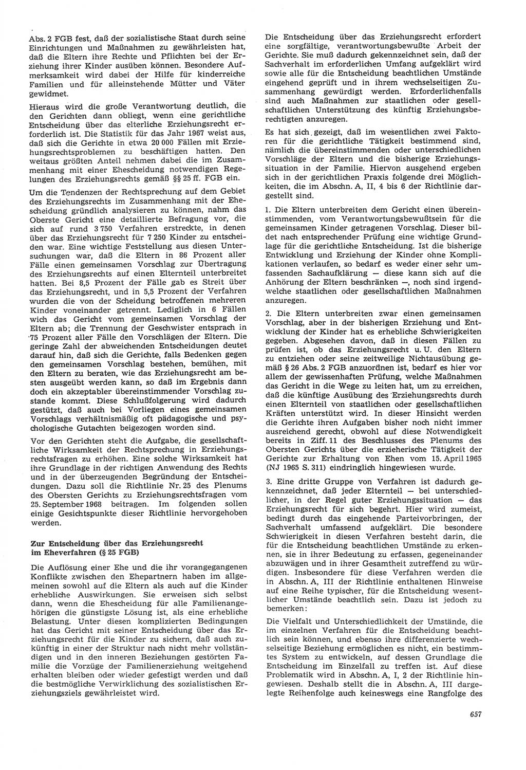 Neue Justiz (NJ), Zeitschrift für Recht und Rechtswissenschaft [Deutsche Demokratische Republik (DDR)], 22. Jahrgang 1968, Seite 657 (NJ DDR 1968, S. 657)